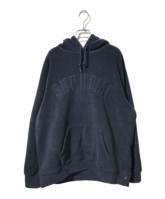 中古・古着通販】SUPREME (シュプリーム) Polartec Hooded Sweatshirt/ポーラテックフーデッドスウェットシャツ  ネイビー サイズ:XL｜ブランド・古着通販 トレファク公式【TREFAC FASHION】スマホサイト