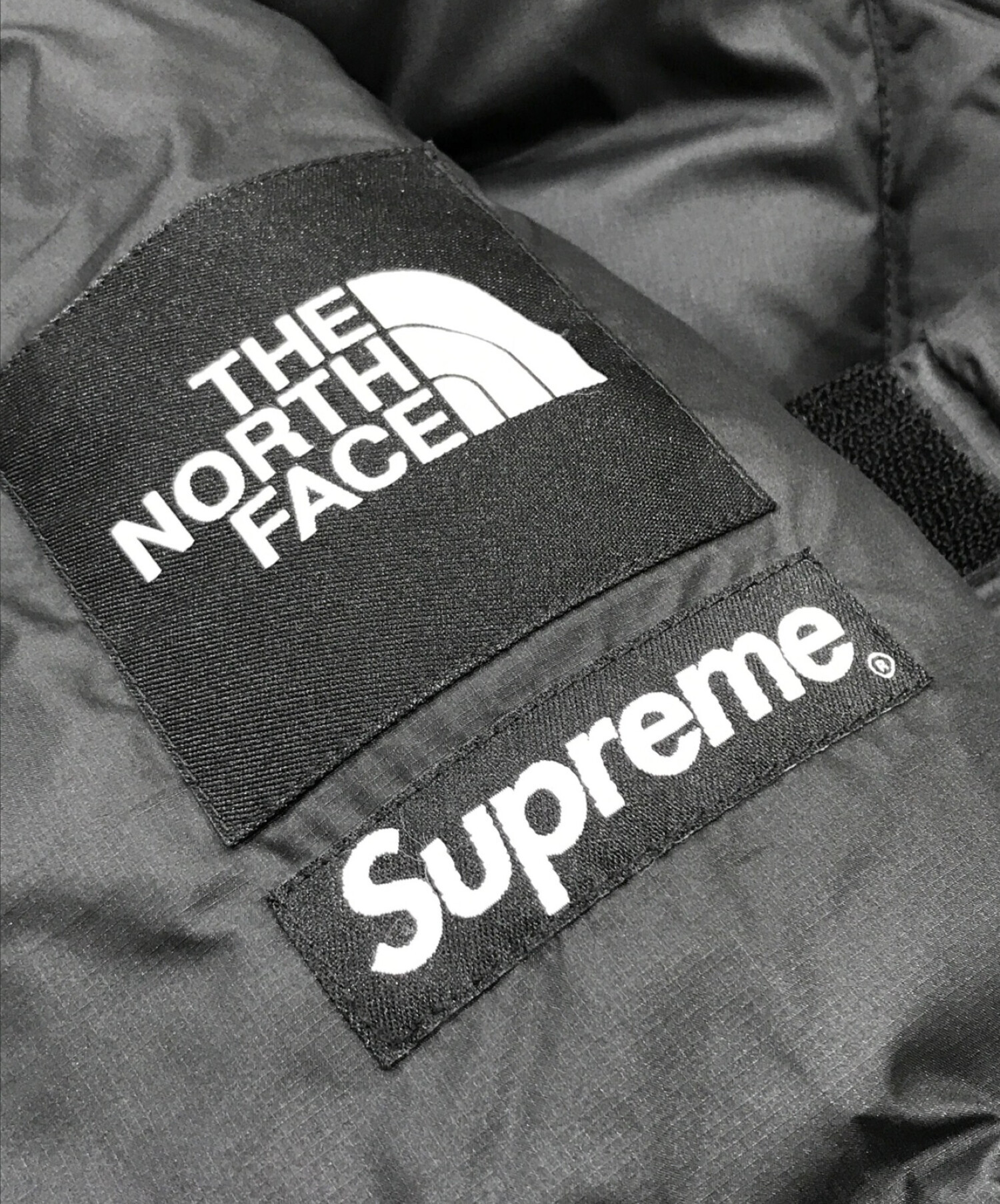 SUPREME (シュプリーム) THE NORTH FACE (ザ ノース フェイス) 800-Fill Half Zip Hooded  Pullover ブラック サイズ:M