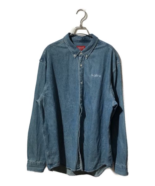 中古・古着通販】SUPREME (シュプリーム) Classic Logo Denim Shirt