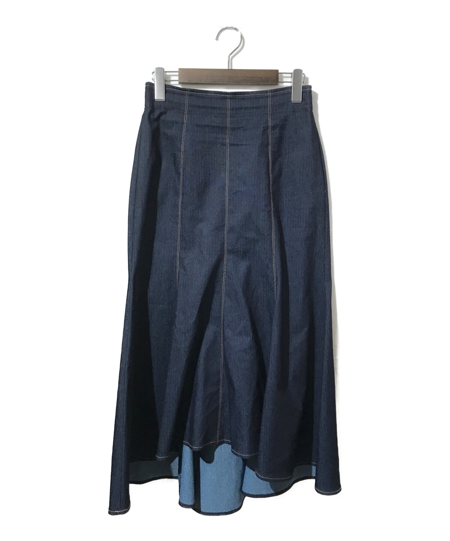 HER LIP TO (ハーリップトゥ) Wave Denim Two Piece インディゴ サイズ:M