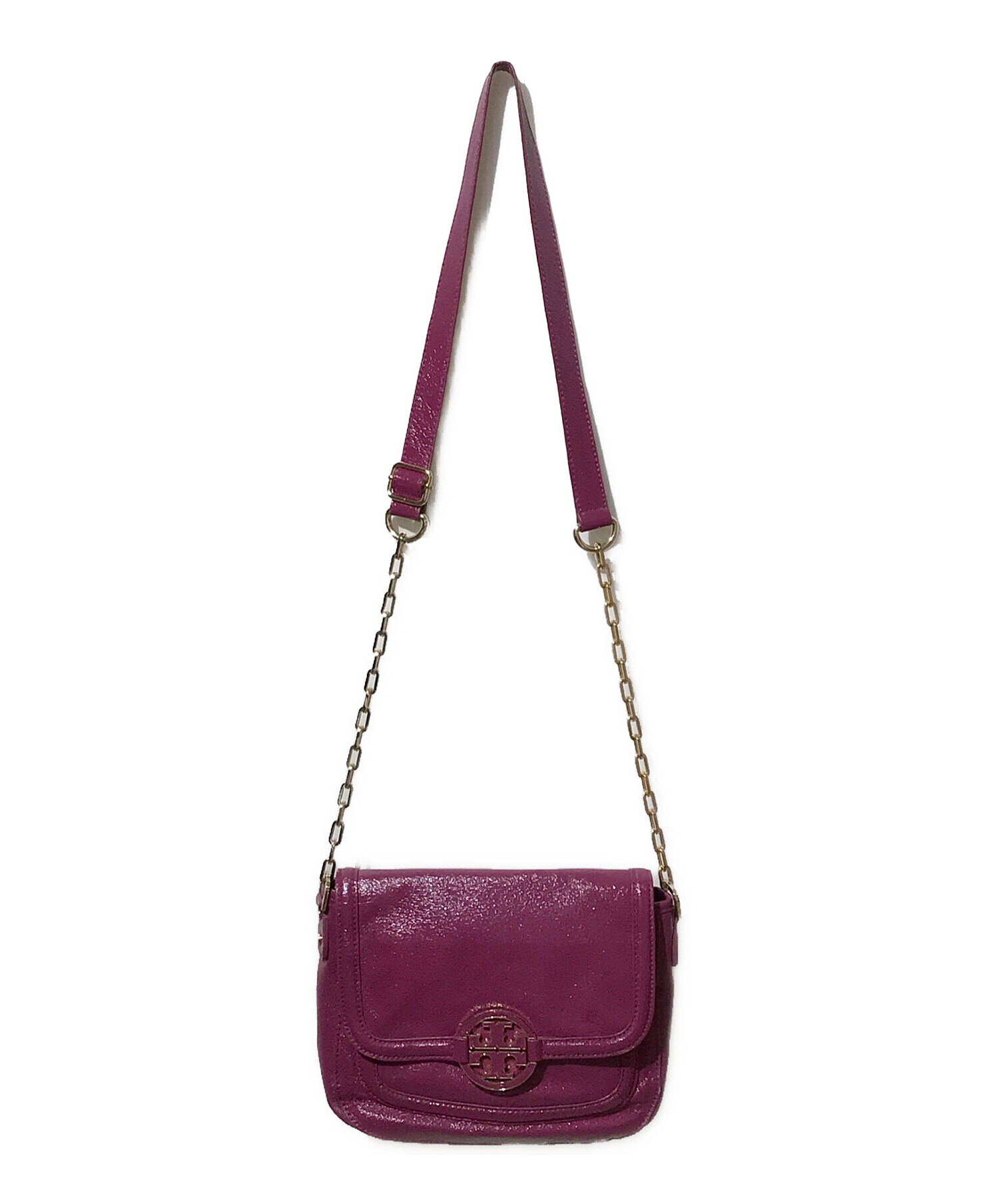 中古・古着通販】TORY BURCH (トリーバーチ) ショルダーバッグ ピンク