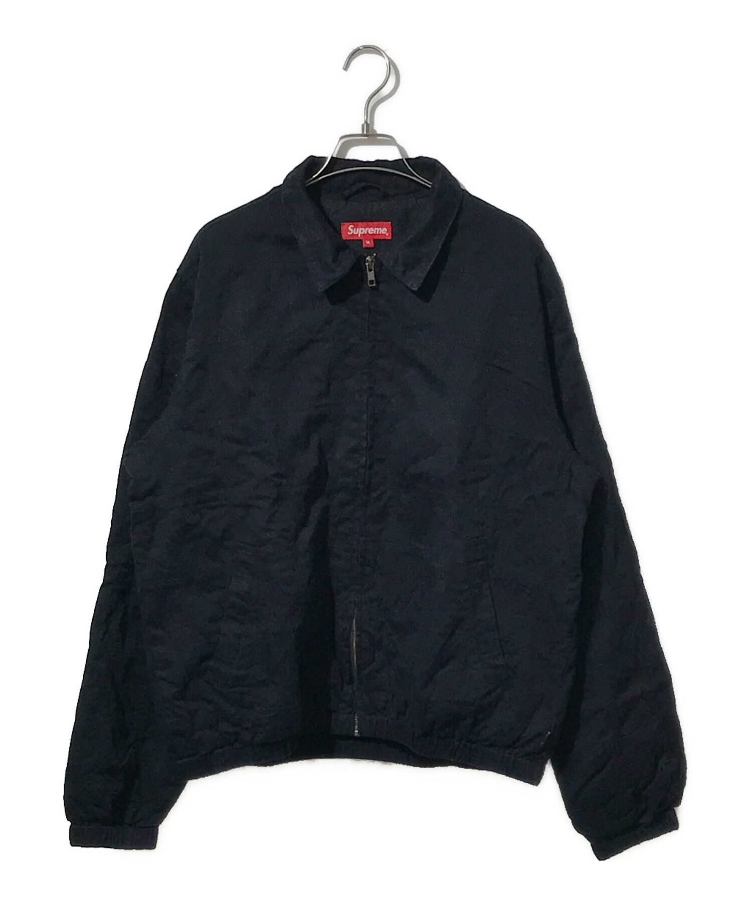 SUPREME (シュプリーム) Patchwork Harrington Jacket ブラック サイズ:M
