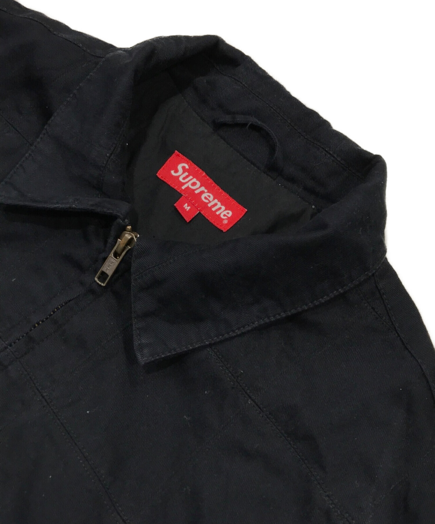 Supreme patchwork harrington jacket on sale black