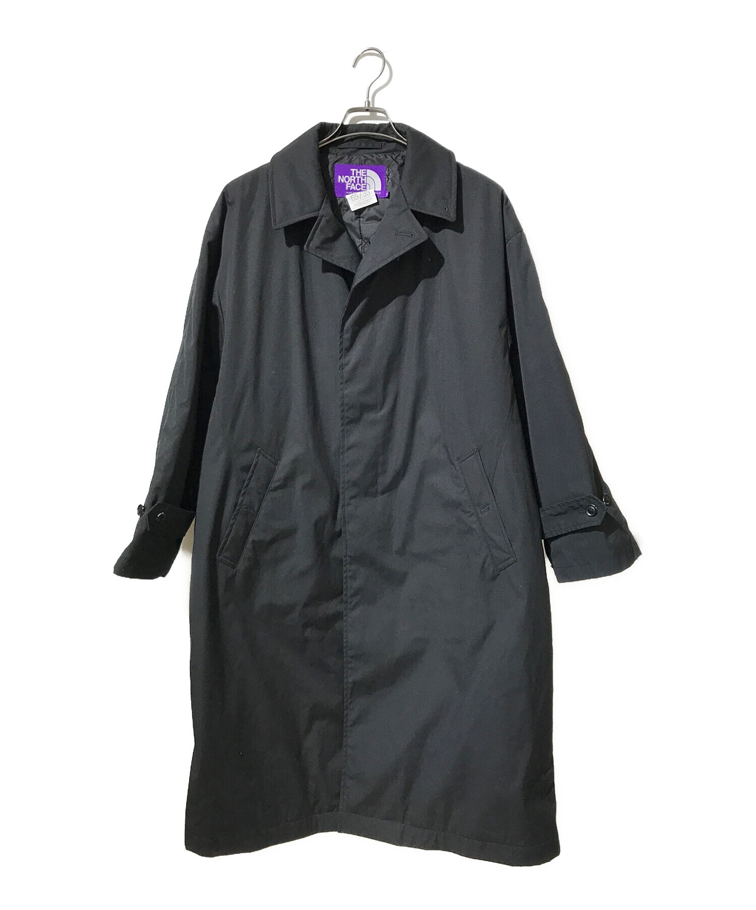 THE NORTHFACE PURPLELABEL (ザ・ノースフェイス パープルレーベル) BEAMS (ビームス) 別注primaloft Big  Stand Fall Collar Coat ブラック サイズ:M