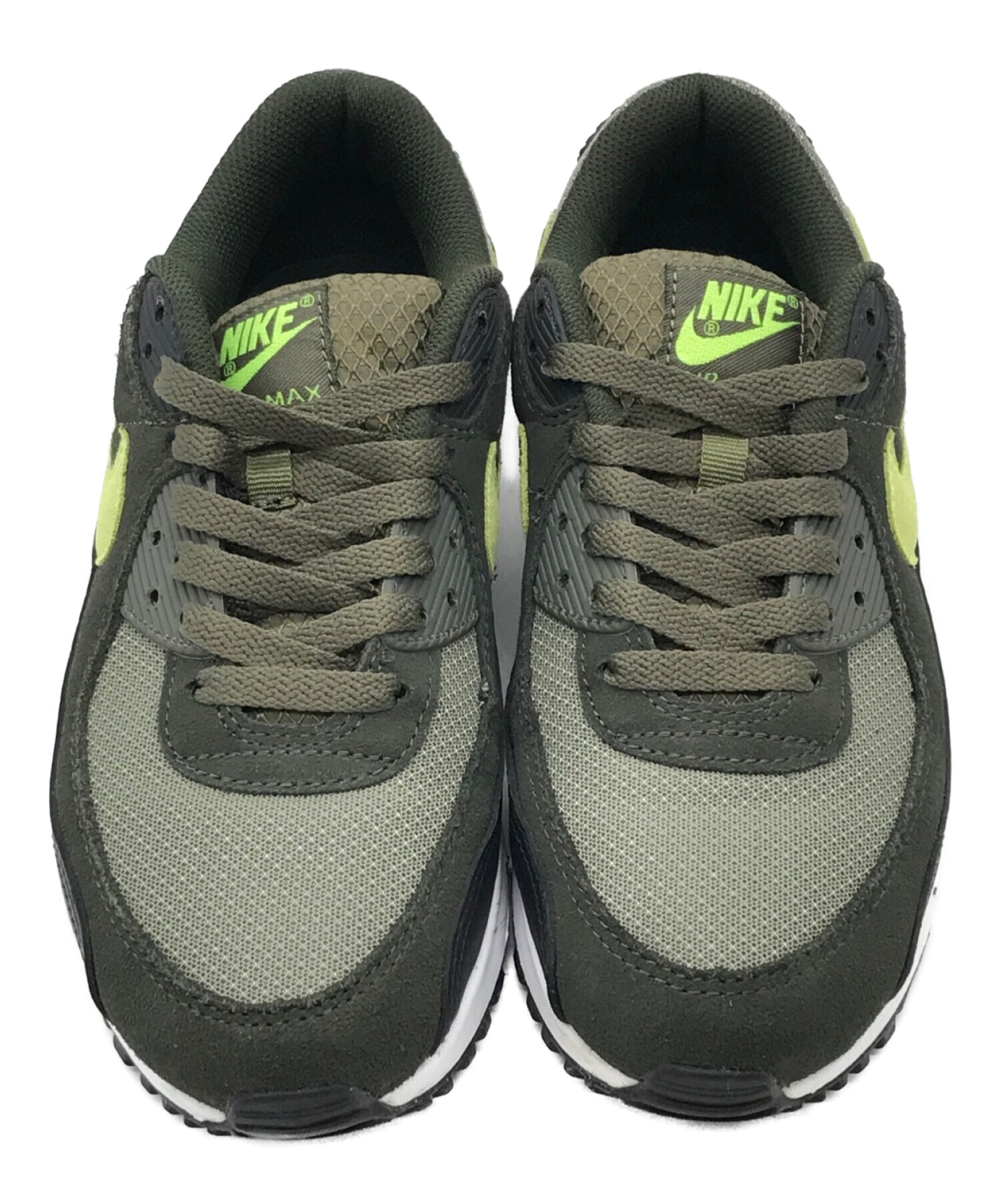 中古・古着通販】NIKE (ナイキ) AIRMAX 90 グリーン サイズ:26.5cm