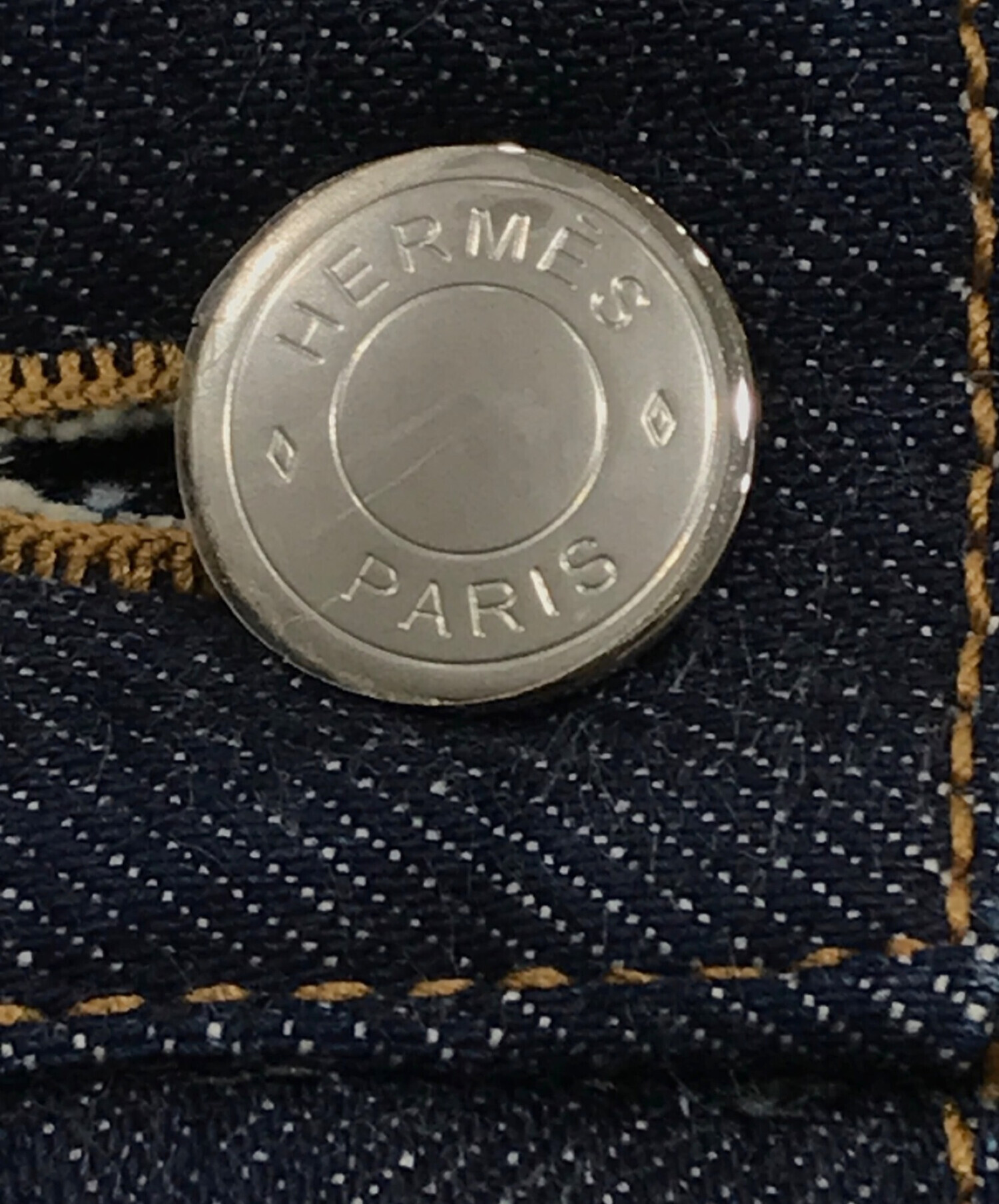 中古・古着通販】HERMES (エルメス) セリエボタンデニムパンツ インディゴ サイズ:36｜ブランド・古着通販 トレファク公式【TREFAC  FASHION】スマホサイト