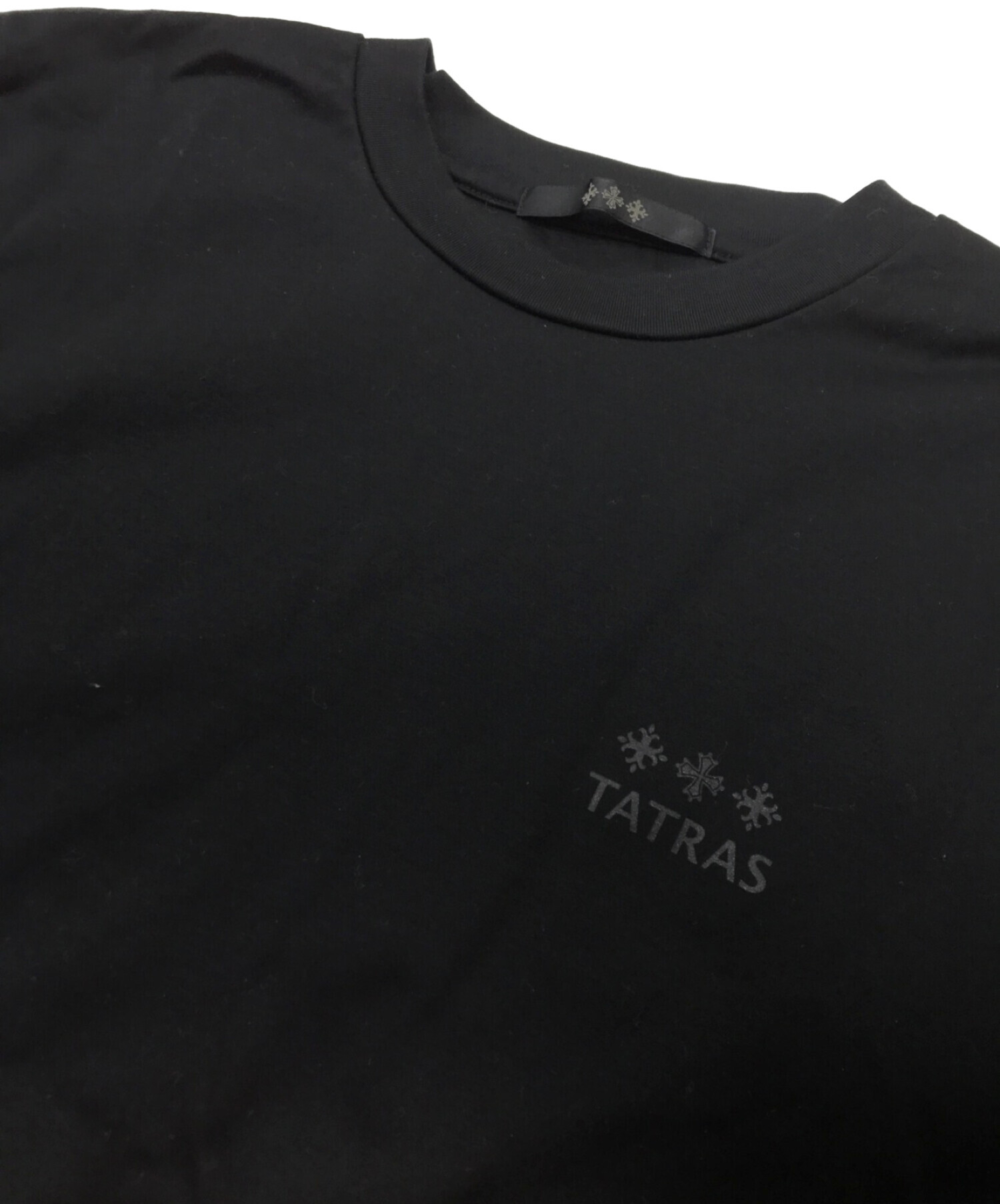中古・古着通販】TATRAS (タトラス) EION Tシャツ ブラック サイズ:02