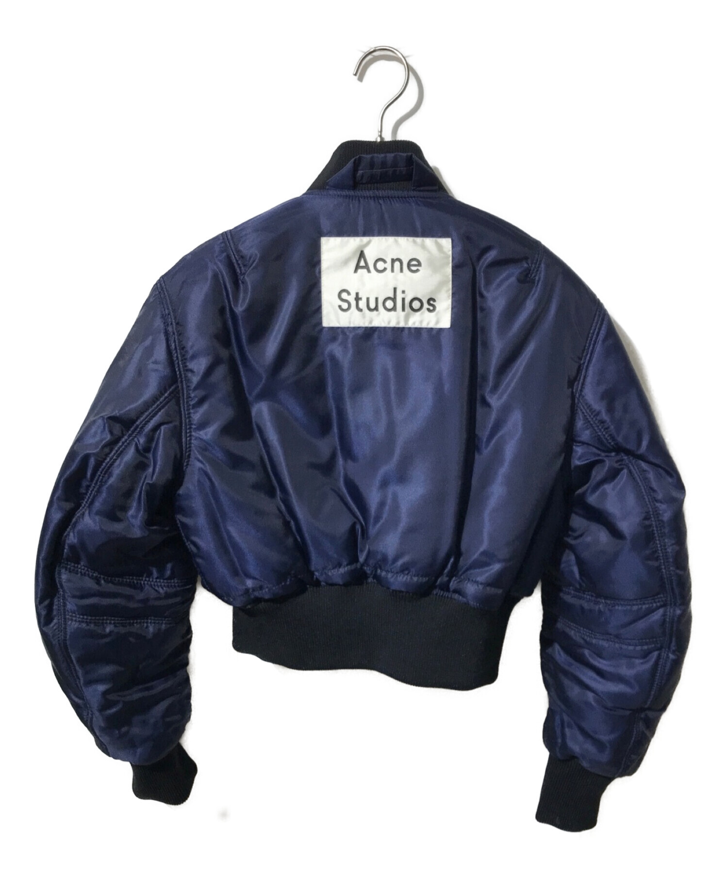 Acne studios (アクネストゥディオス) MA-1リバーシブル ボンバージャケット ブラック サイズ:34