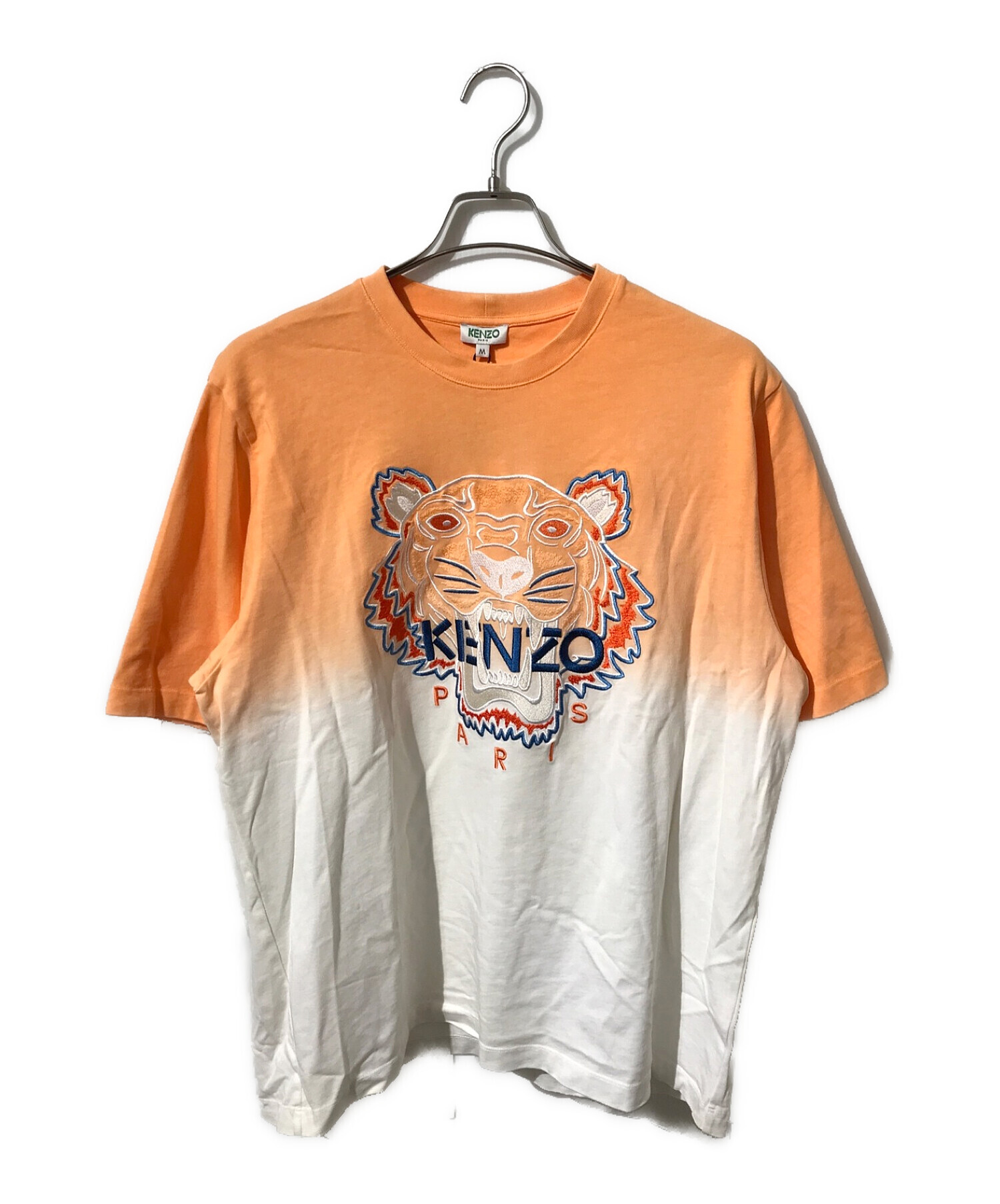 中古・古着通販】KENZO (ケンゾー) Tシャツ オレンジ×ベージュ サイズ