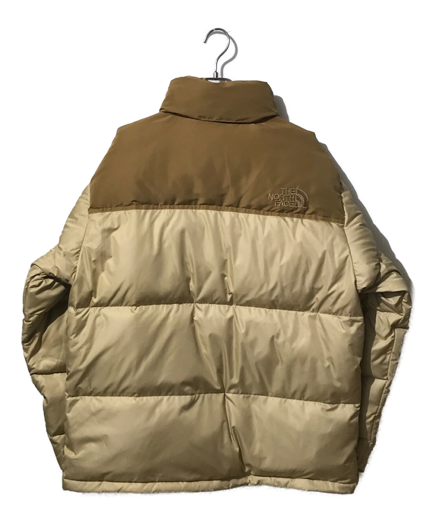 THE NORTH FACE (ザ ノース フェイス) ECO NUPTSE JACKET/エコヌプシジャケット ベージュ サイズ:US L  /ASIA XL