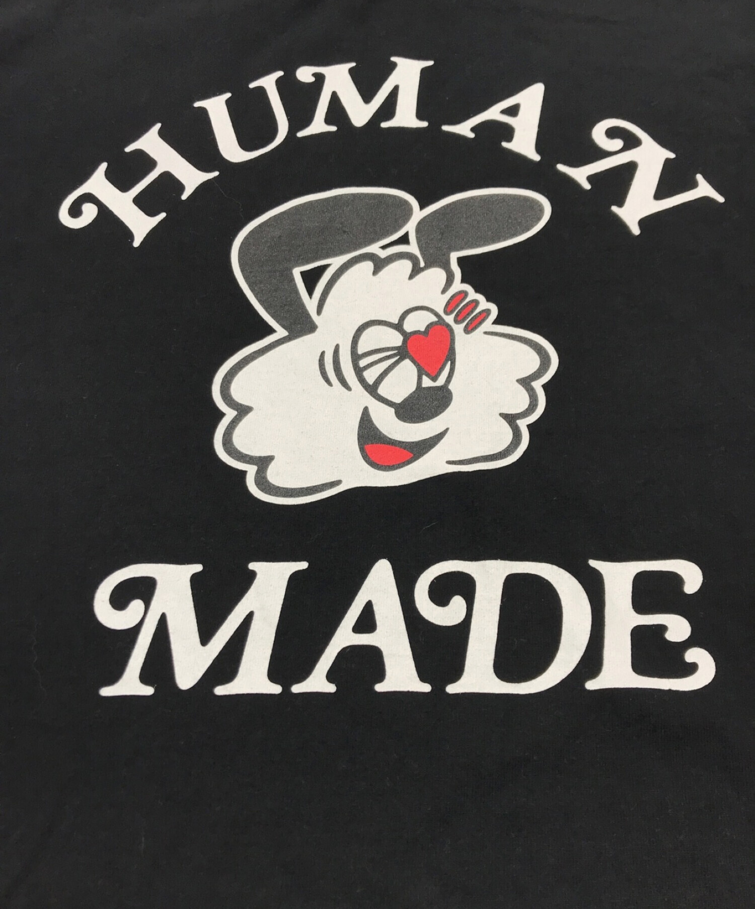 HUMAN MADE (ヒューマンメイド) GDC VALENTINE'S DAY L/S T-SHIRT ブラック サイズ:XL