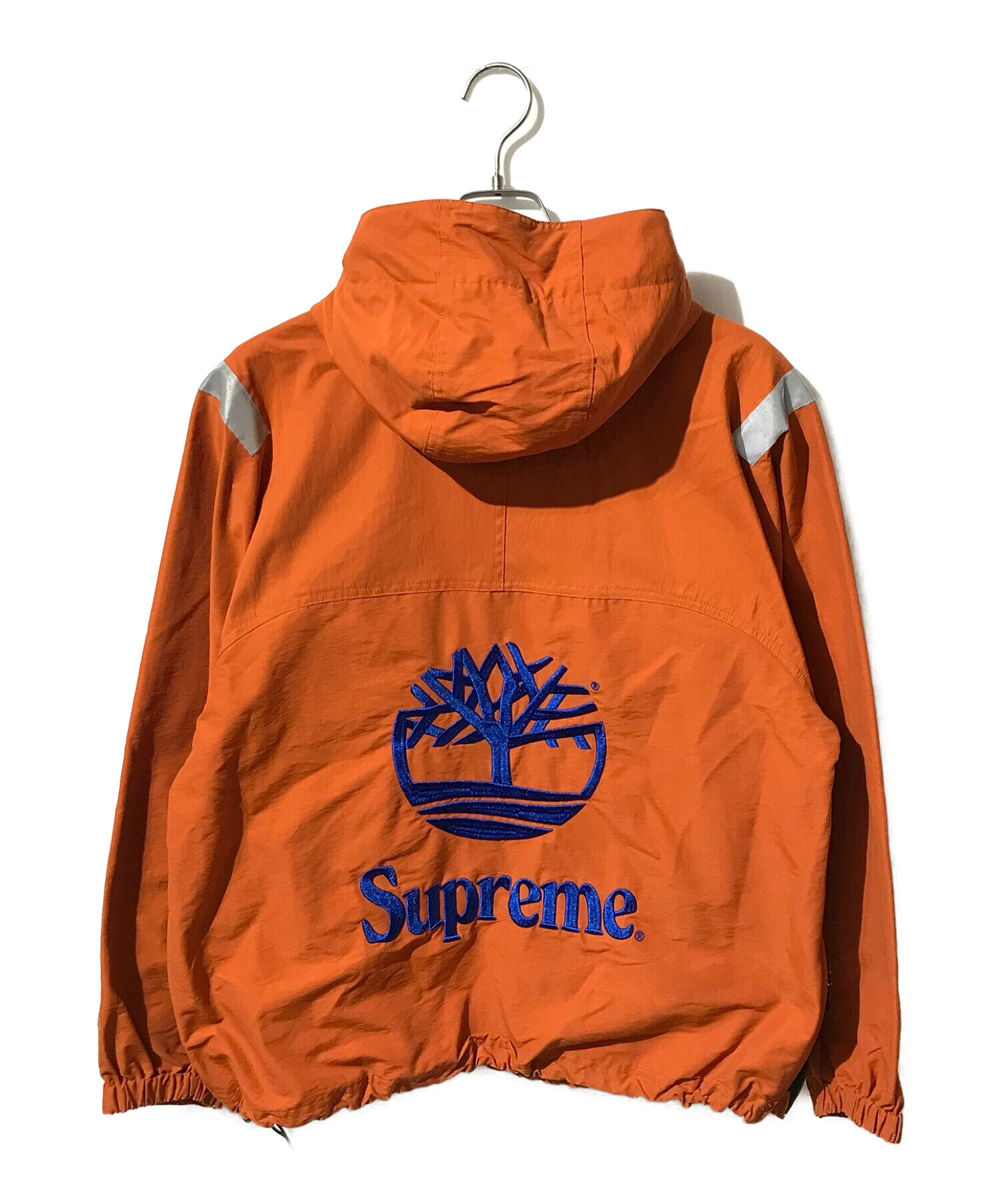 Supreme (シュプリーム) Timberland (ティンバーランド) Reflective Taping Anorak ブラウン サイズ:S