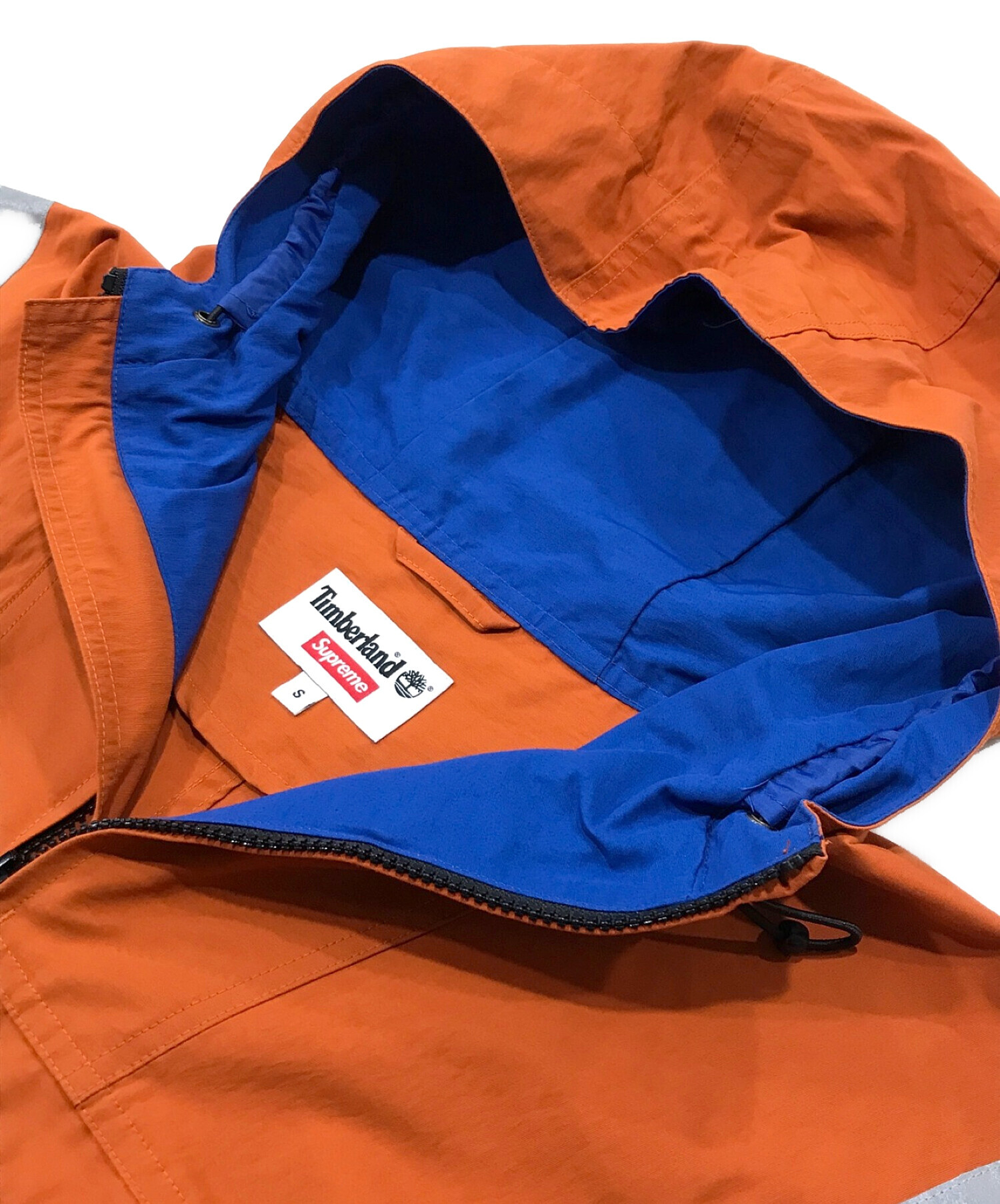 Supreme (シュプリーム) Timberland (ティンバーランド) Reflective Taping Anorak ブラウン サイズ:S