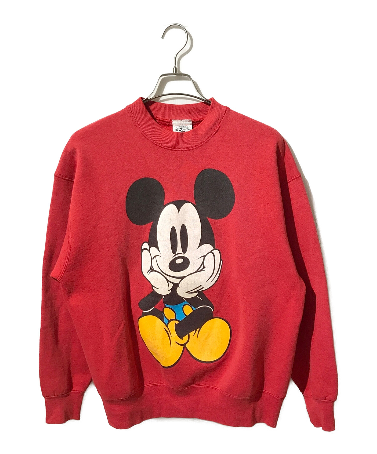 mickey&co (ミッキー&コー) ミッキースウェット レッド サイズ:不明