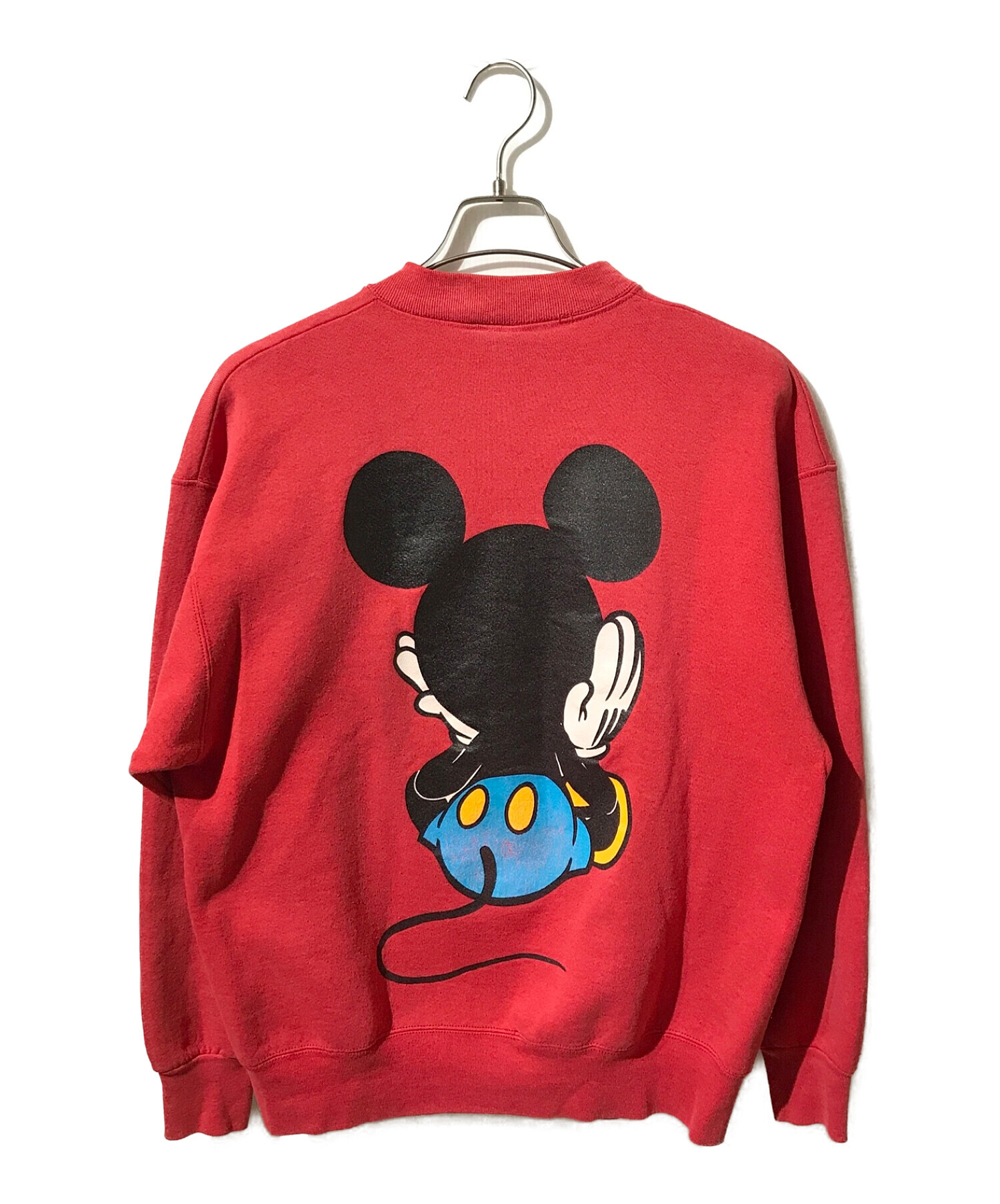 mickey&co (ミッキー&コー) ミッキースウェット レッド サイズ:不明