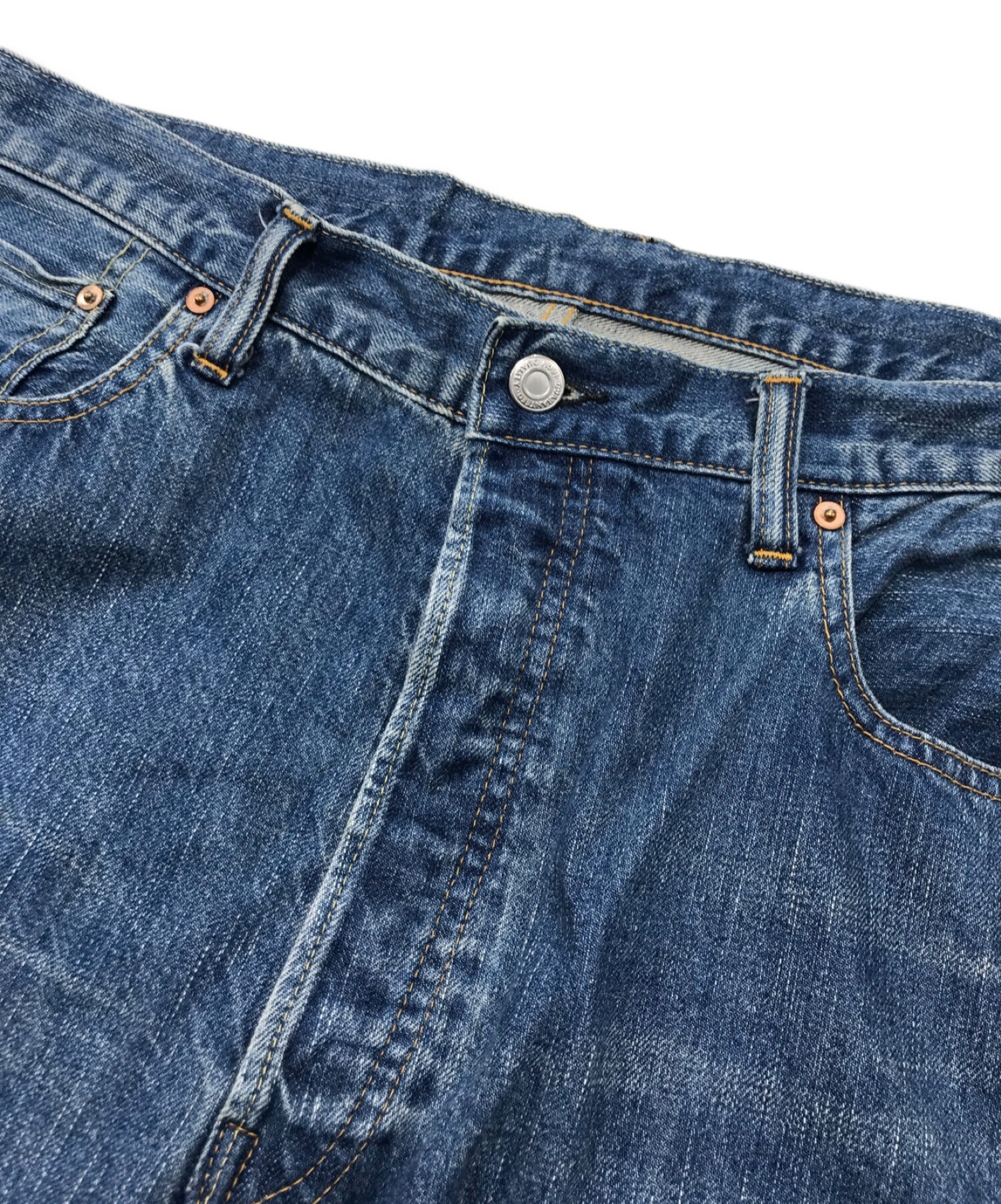 中古・古着通販】A.PRESSE (アプレッセ) Washed Denim Wide Pants