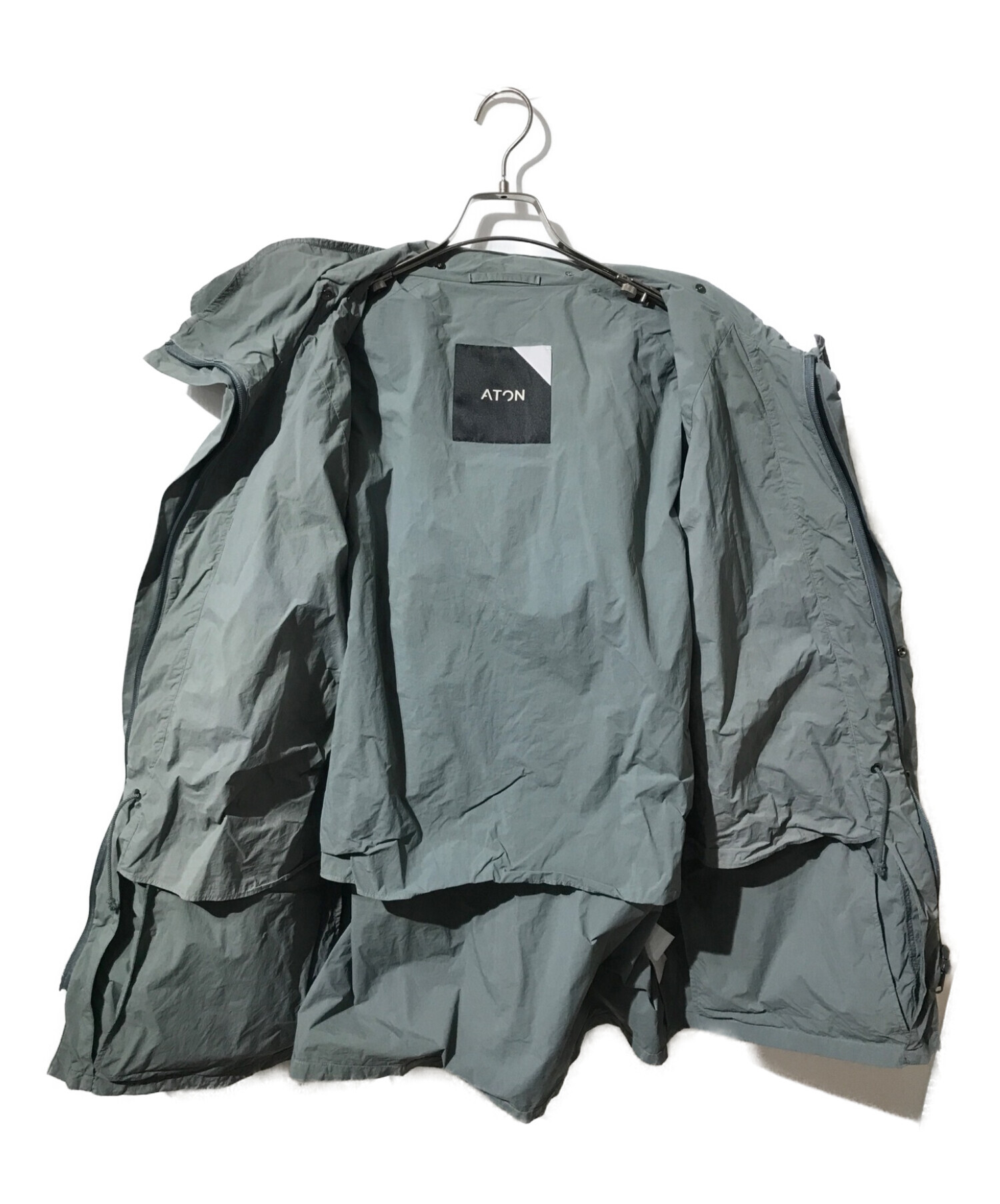 中古・古着通販】ATON (エイトン) VENTILE NYLON MOUNTAIN PARKA