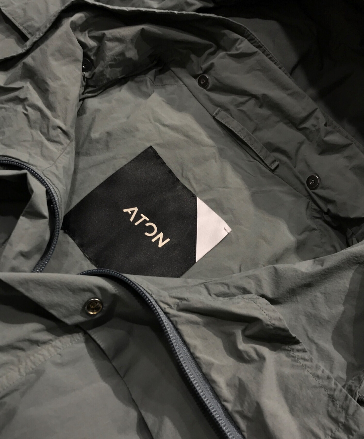 中古・古着通販】ATON (エイトン) VENTILE NYLON MOUNTAIN PARKA