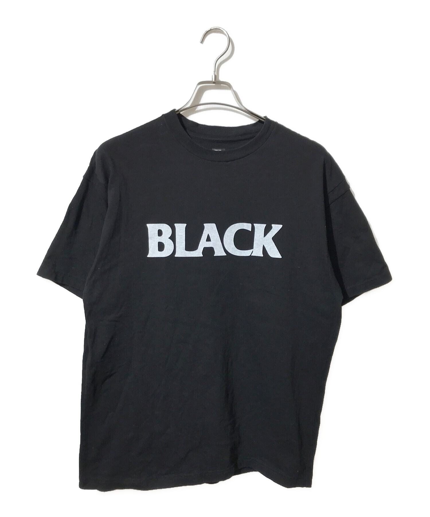 中古・古着通販】SEQUEL (シークエル) BLACK PRINT TEE ブラック 
