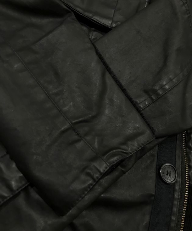 Barbour (バブアー) JOE CASELY-HAYFORD (ジョー・ケイスリー・ヘイフォード) コラボレイヤードオイルドジャケット ブラック  サイズ:S