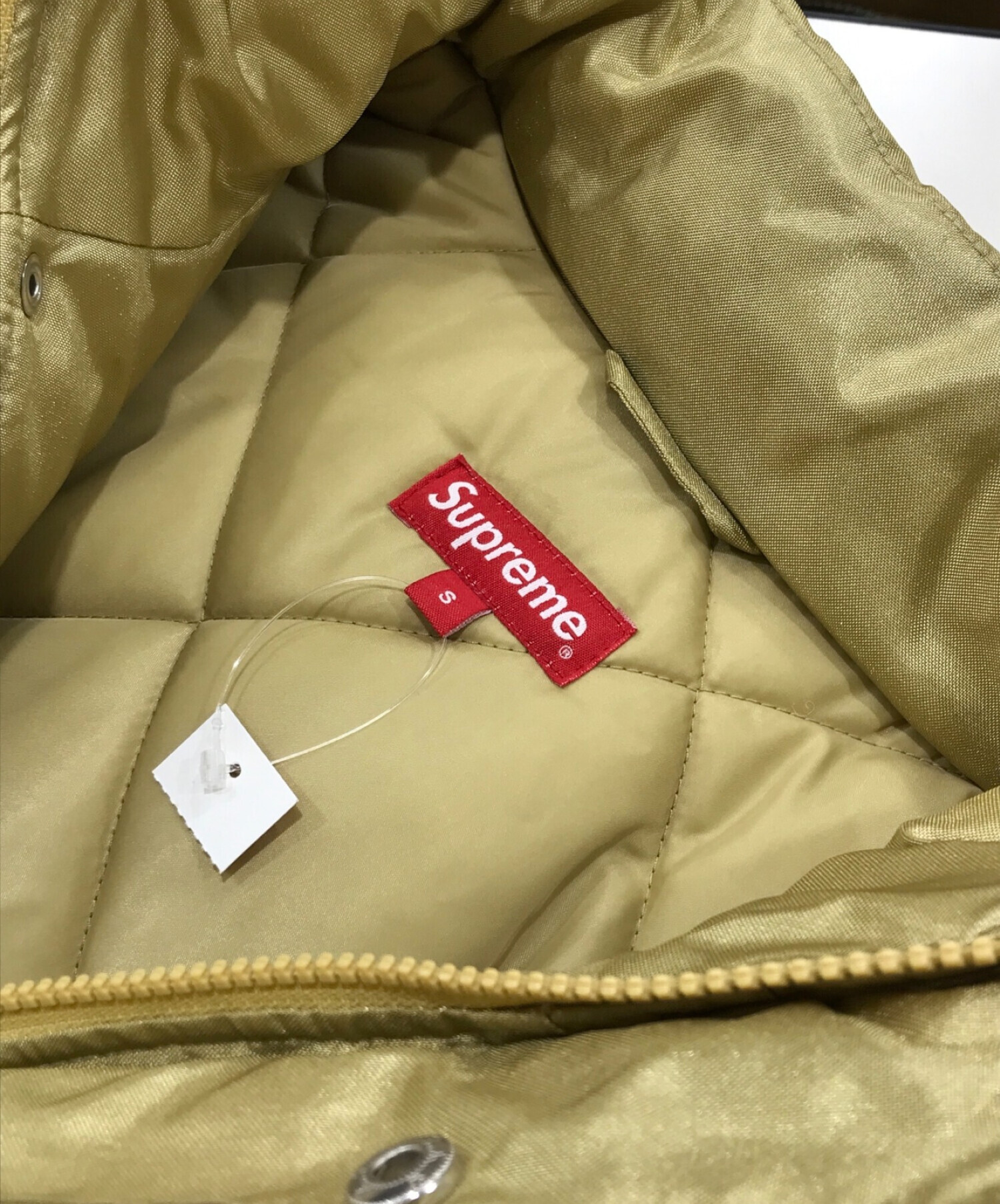 中古・古着通販】SUPREME (シュプリーム) TEAM PUFFY JACKET カーキ