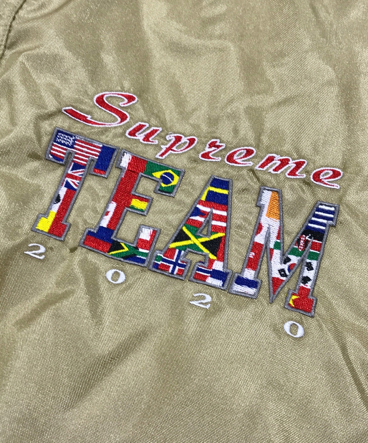 中古・古着通販】SUPREME (シュプリーム) TEAM PUFFY JACKET カーキ