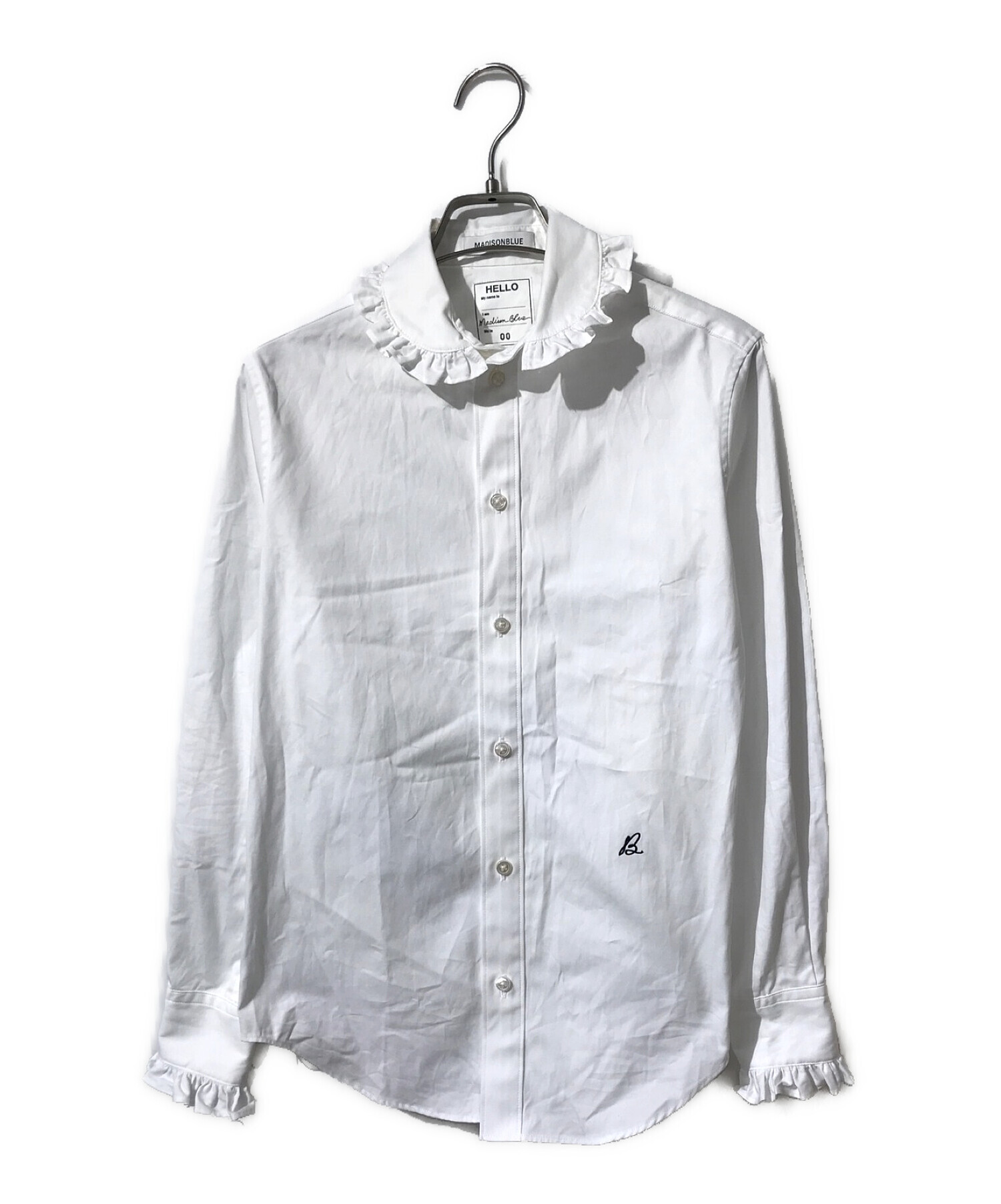 中古・古着通販】MADISON BLUE (マディソンブルー) ROUND COLLAR FRILL