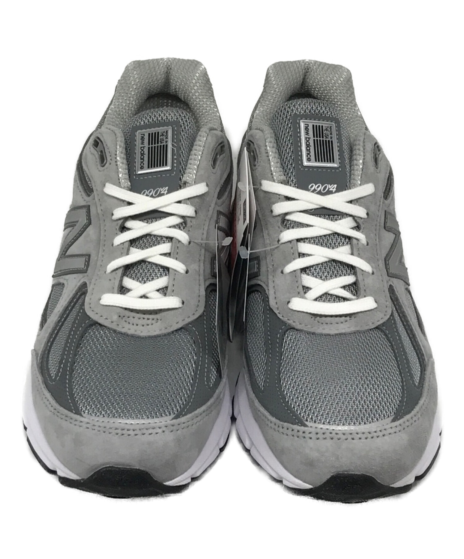 NEW BALANCE (ニューバランス) スニーカー グレー サイズ:US9/UK8.5/EUR42.5