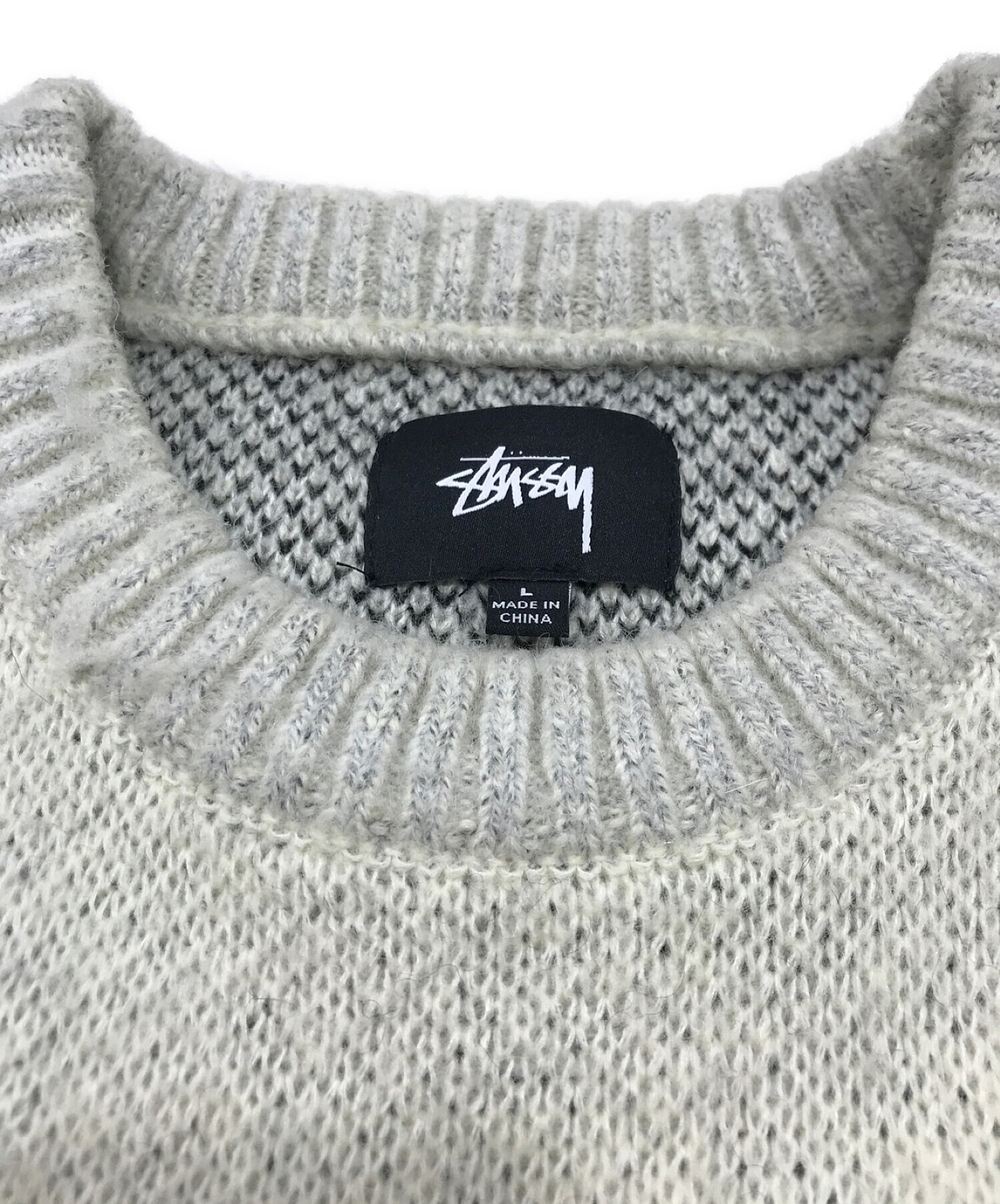 中古・古着通販】stussy (ステューシー) ８ボールモヘアニット