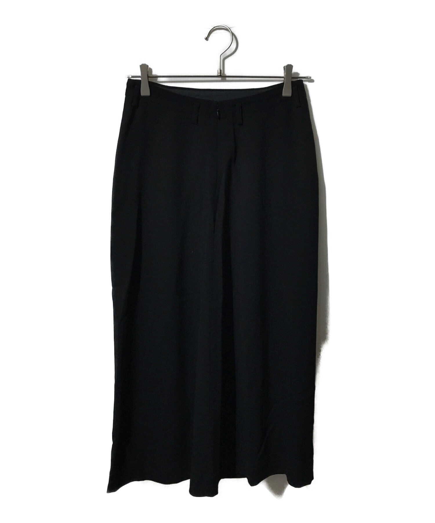 JURGEN LEHL (ヨーガンレール) ウールフレアスカート ブラック サイズ:M