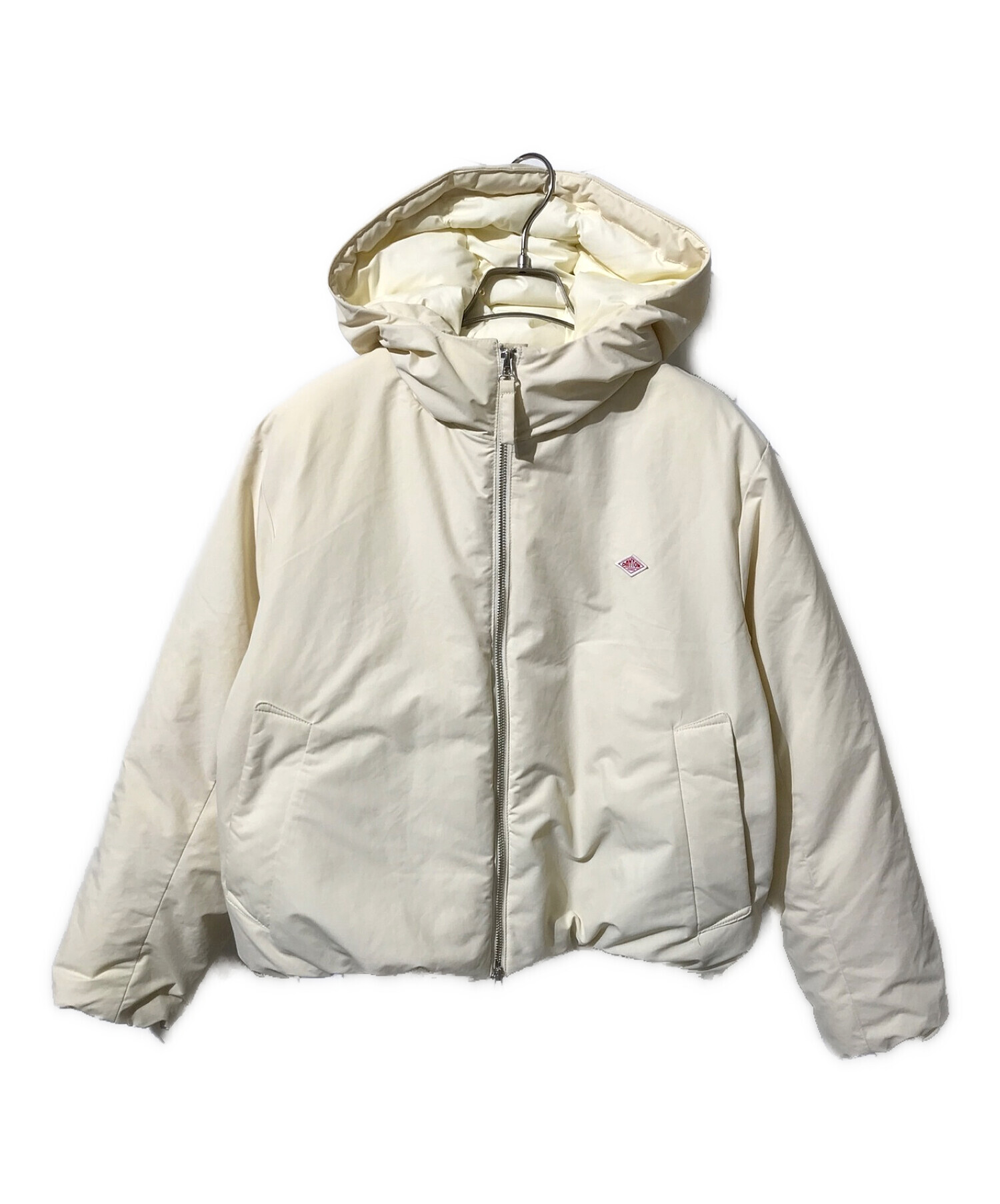 中古・古着通販】DANTON (ダントン) DOWN ARMY HOODED JACKET ホワイト