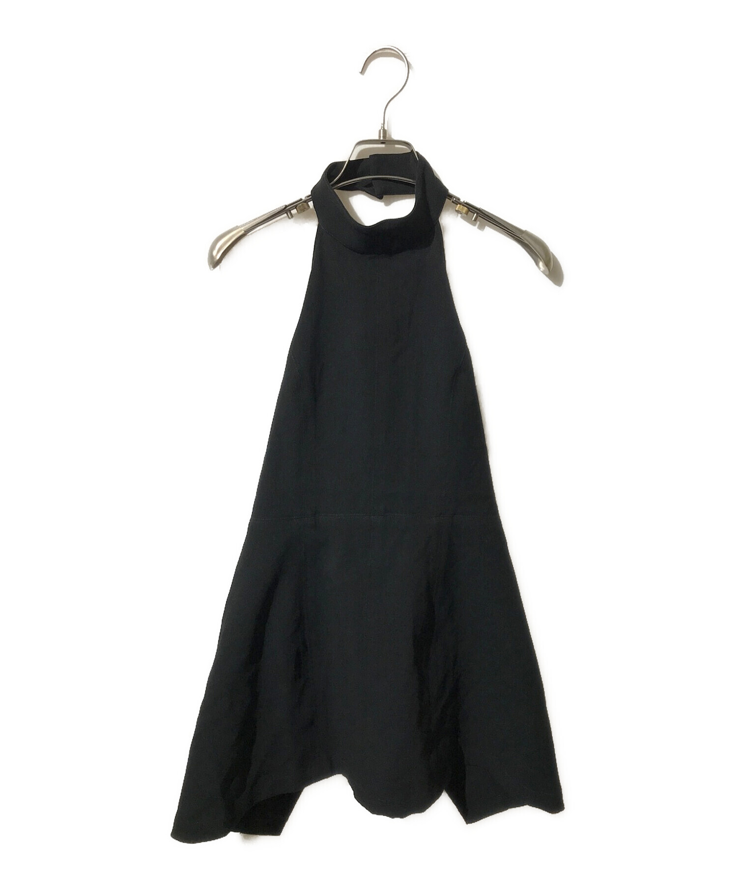 TODAYFUL (トゥデイフル) Halterneck Apron Tops ブラック サイズ:Free