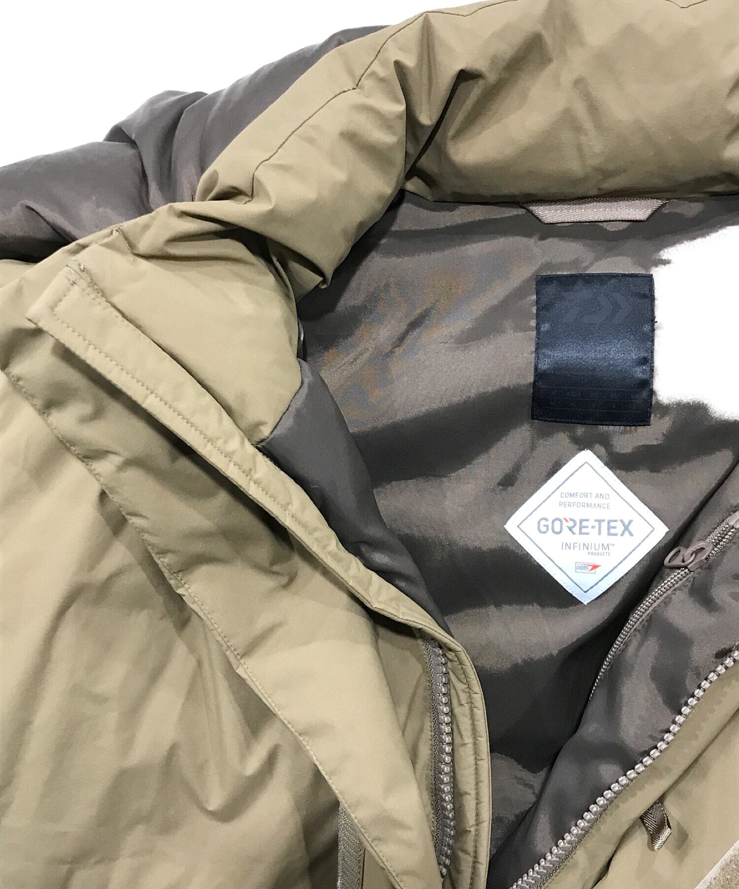 中古・古着通販】DAIWA PIER39 (ダイワ ピア39) GORE-TEX INFINIUM EXPEDITION DOWN JACKET  ブラウン サイズ:M｜ブランド・古着通販 トレファク公式【TREFAC FASHION】スマホサイト