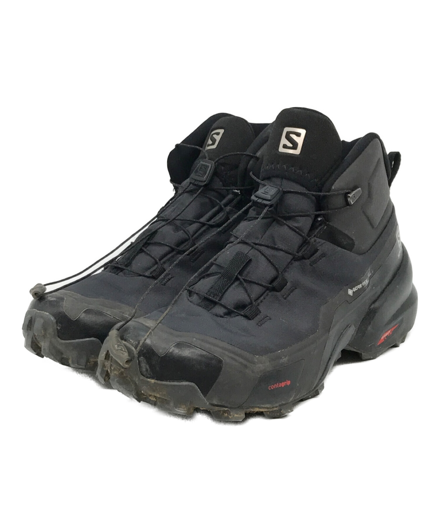 中古・古着通販】SALOMON (サロモン) ハイカットスニーカー ブラック