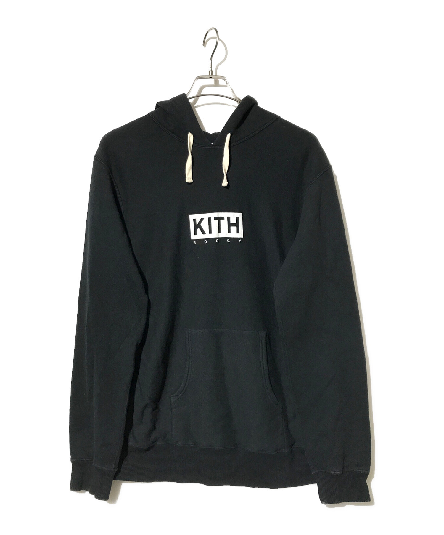 中古・古着通販】KITH (キス) nonnative (ノンネイティブ) 「ROGGY HOODIE」ロゴパーカー ブラック  サイズ:2｜ブランド・古着通販 トレファク公式【TREFAC FASHION】スマホサイト