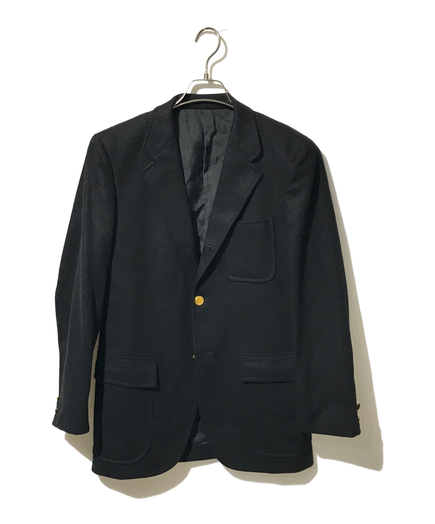 中古・古着通販】VAN JACKET THE BLAZER MAN (ヴァン ジャケット) 金釦3Bブレザー ブラック  サイズ:95｜ブランド・古着通販 トレファク公式【TREFAC FASHION】スマホサイト