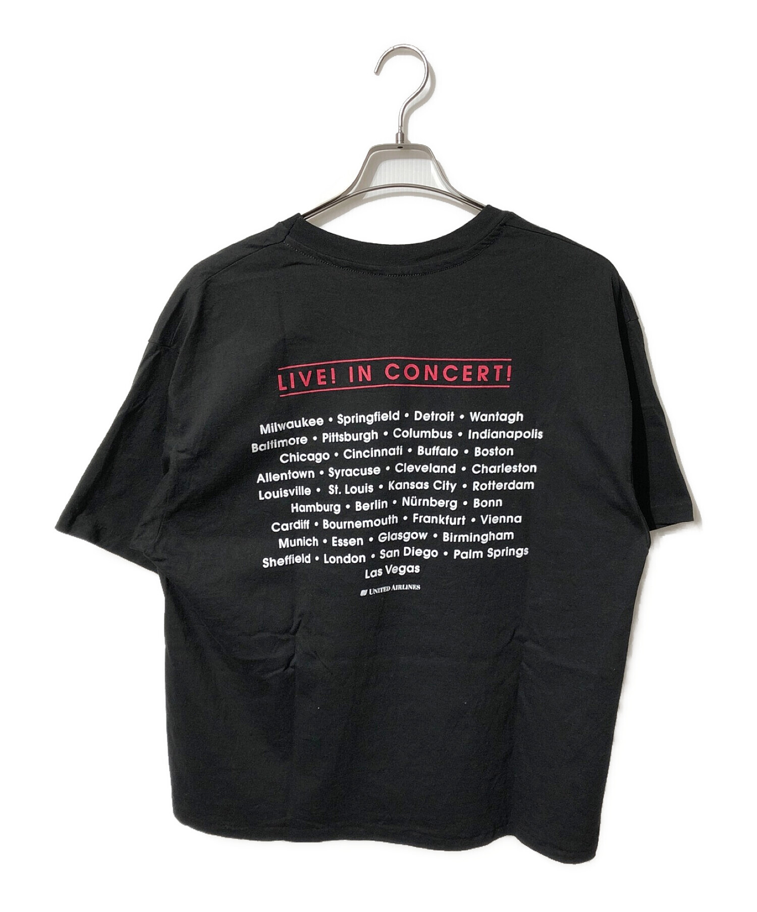 中古・古着通販】Hanes (ヘインズ) LIVE IN CONCERT バンドTシャツ