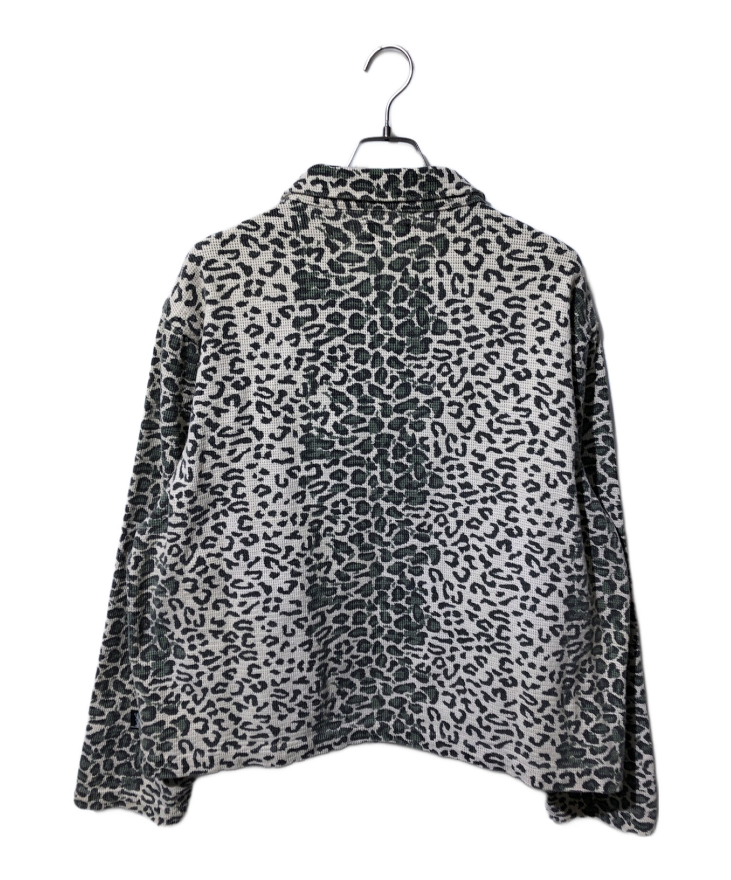 中古・古着通販】stussy (ステューシー) leopard mesh zip jacket ...