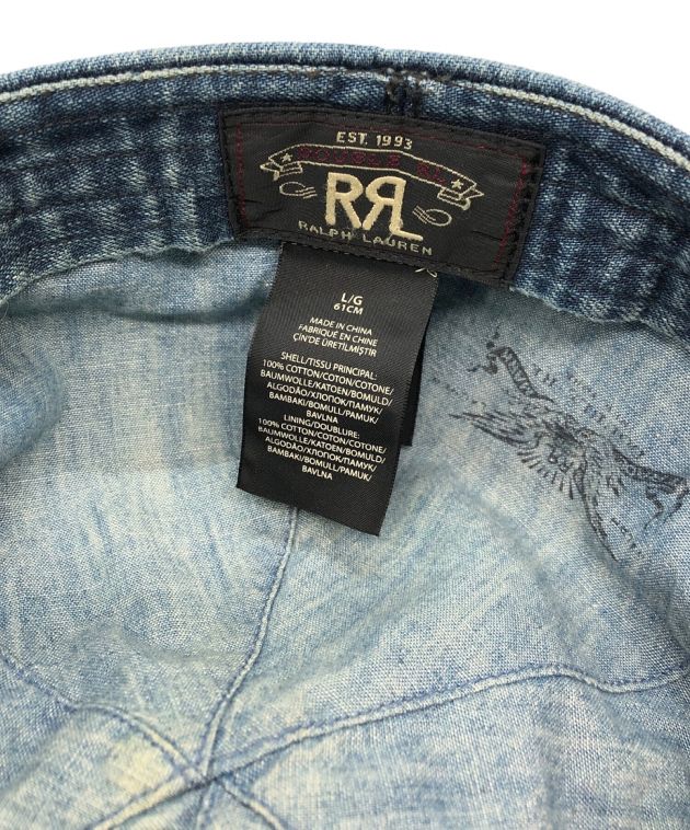 中古・古着通販】RRL (ダブルアールエル) デニムハンチング インディゴ 