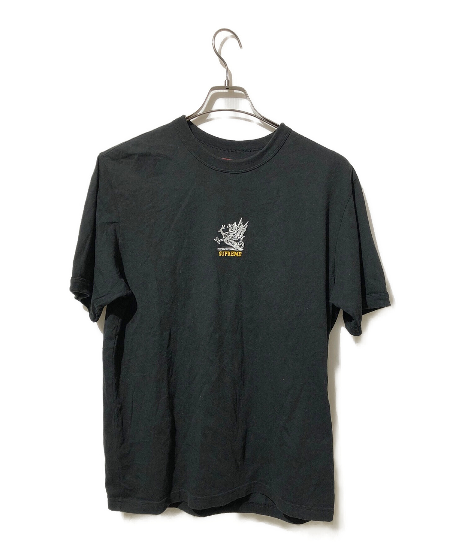 中古・古着通販】SUPREME (シュプリーム) Dragon Ringer Tee ブラック ...