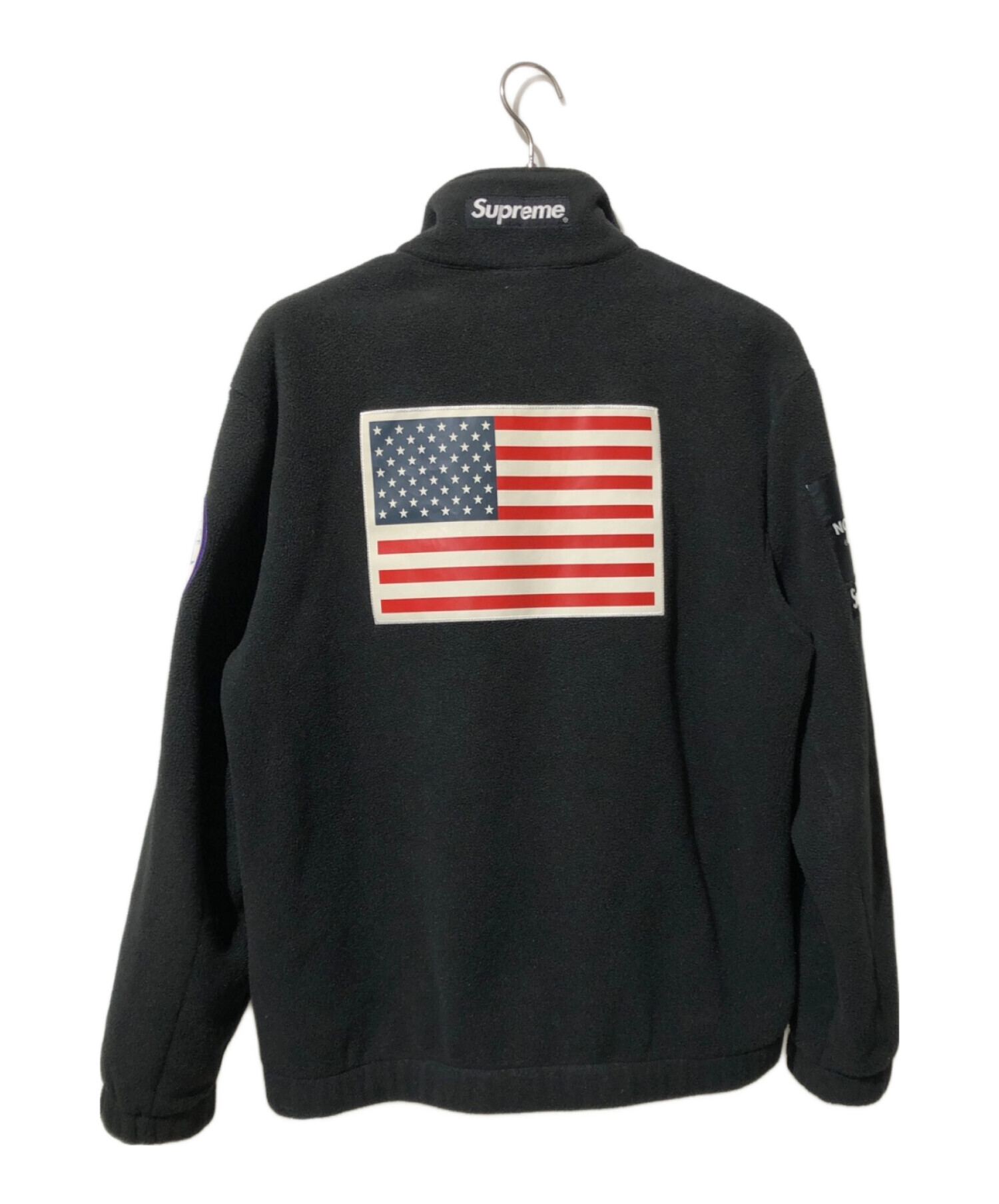 SUPREME (シュプリーム) THE NORTH FACE (ザ ノース フェイス) TRANS ANTARCTICA EXPEDITION  FLEECE ブラック サイズ:M