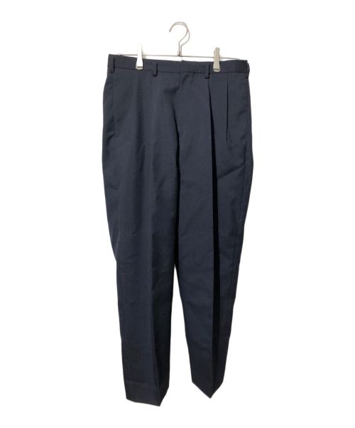 【中古・古着通販】HEUGN (ユーゲン) GEORGE 2PLEATED TROUSERS/TROUSER 005 ネイビー  サイズ:2｜ブランド・古着通販 トレファク公式【TREFAC FASHION】スマホサイト