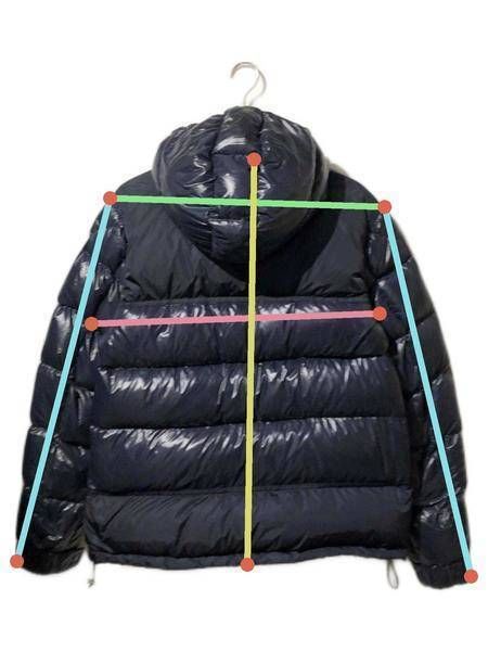 中古・古着通販】MONCLER (モンクレール) TANY タニー ダウン ジャケット ネイビー サイズ:2｜ブランド・古着通販  トレファク公式【TREFAC FASHION】スマホサイト