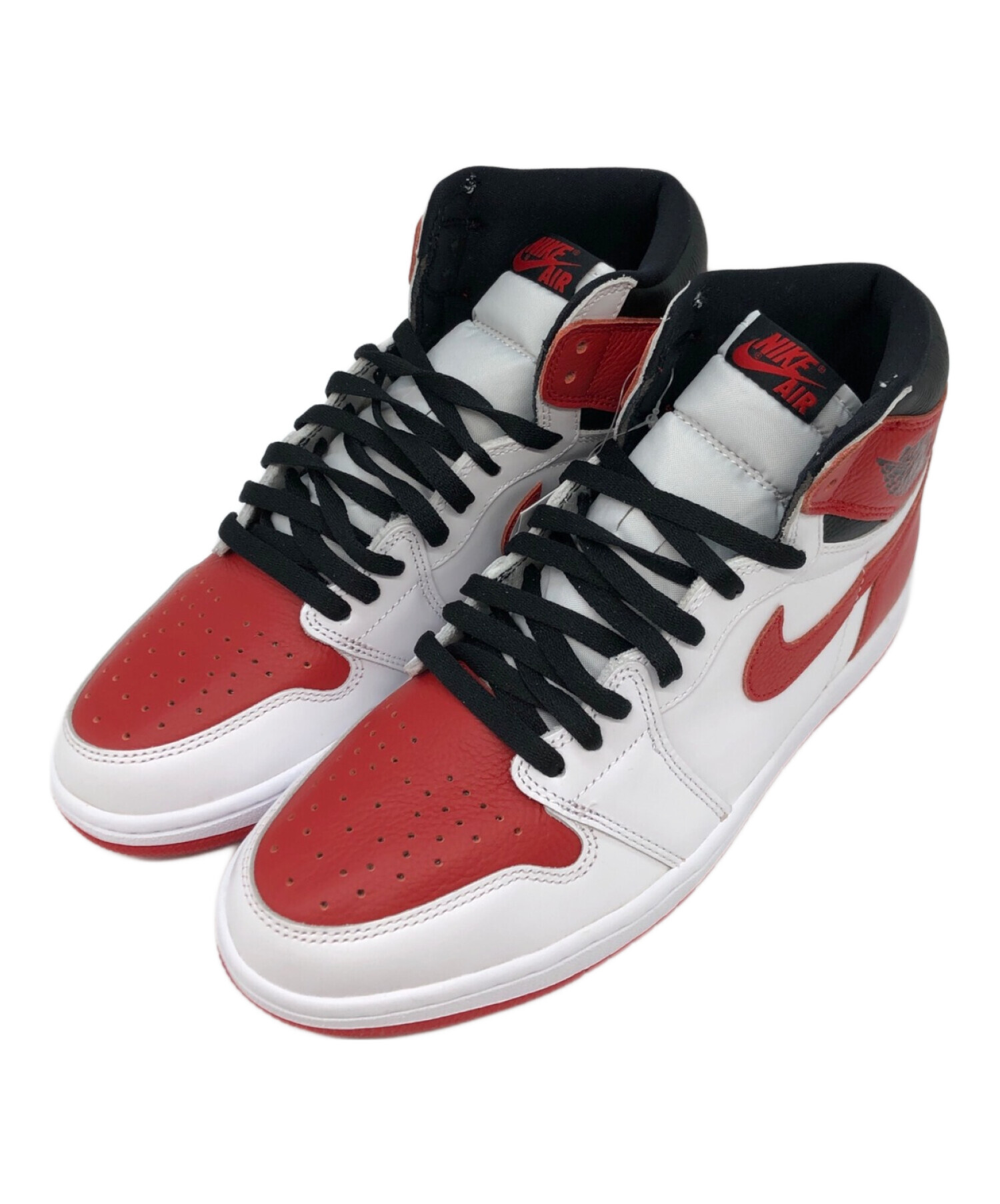 NIKE (ナイキ) Air Jordan 1 High OG/555088-161 レッド×ホワイト サイズ:27.5 未使用品