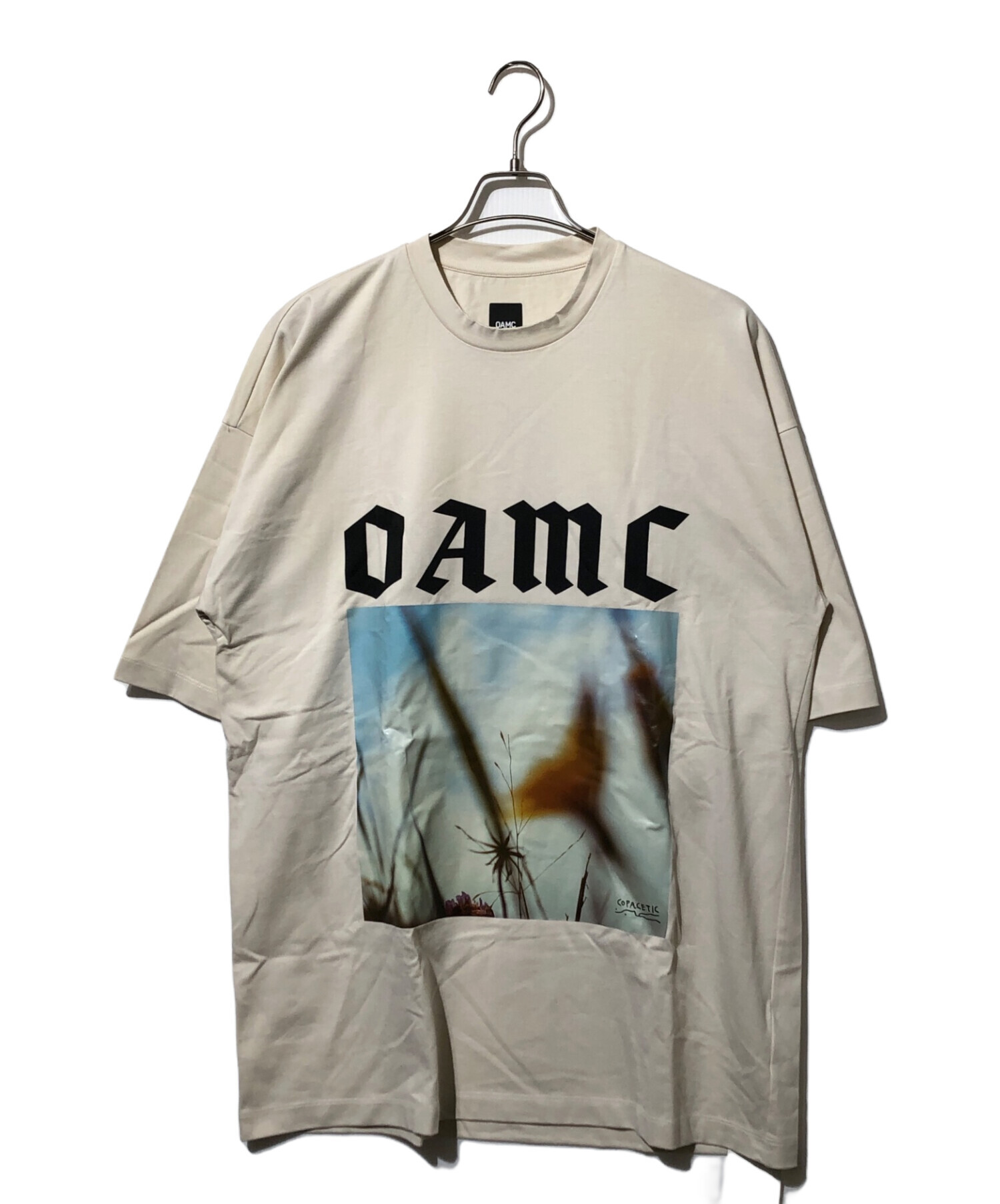 中古・古着通販】OAMC (オーエーエムシー) BLUMENT TEE ベージュ サイズ:M｜ブランド・古着通販 トレファク公式【TREFAC  FASHION】スマホサイト