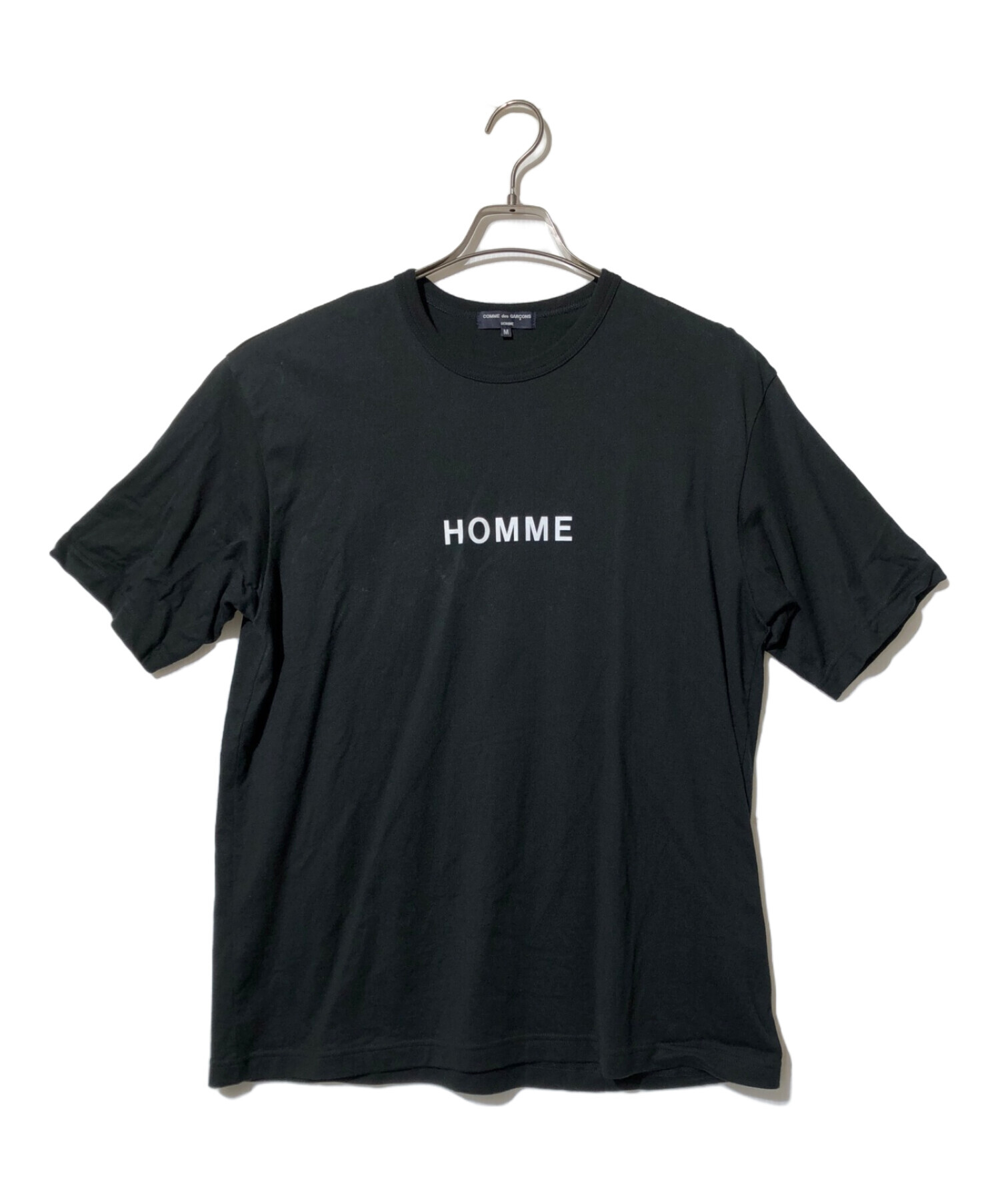 comme des garcons homme ロゴ 販売 t シャツ