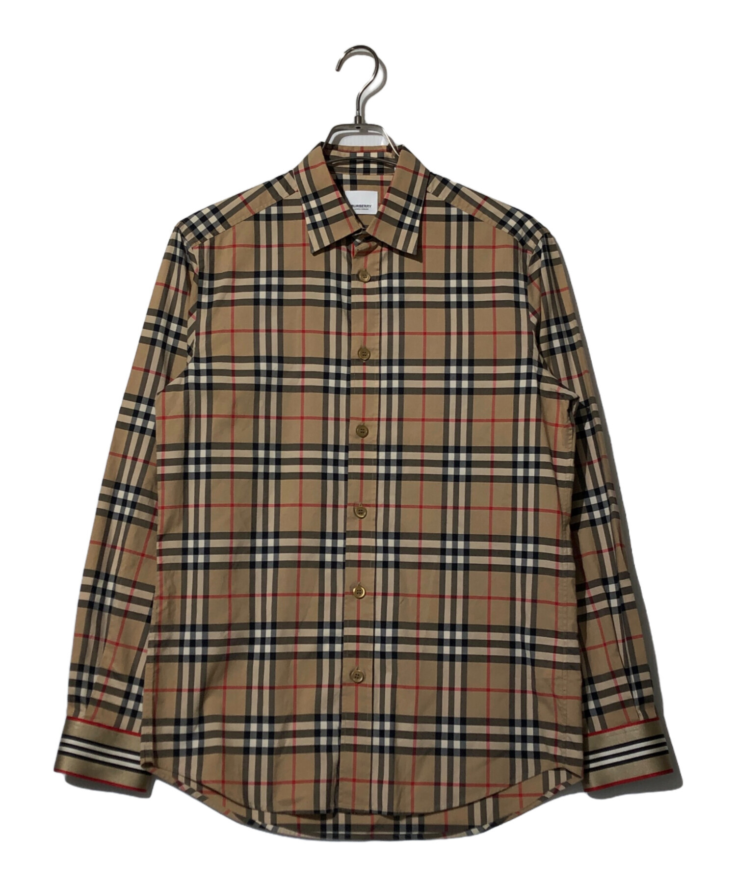 中古・古着通販】BURBERRY LONDON (バーバリーロンドン) ノバチェックシャツ ベージュ サイズ:Ｓ｜ブランド・古着通販  トレファク公式【TREFAC FASHION】スマホサイト