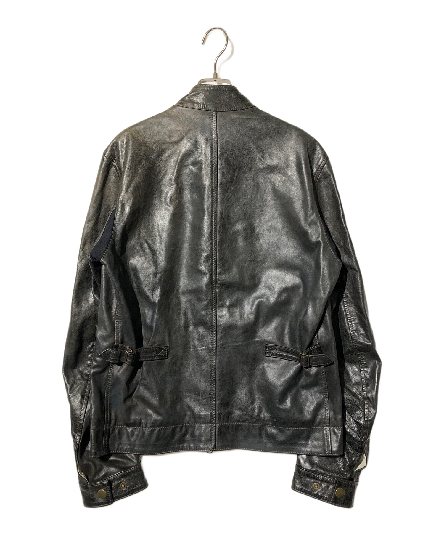 中古・古着通販】BELSTAFF (ベルスタッフ) モーターサイクルレザージャケット ブラック サイズ:M｜ブランド・古着通販  トレファク公式【TREFAC FASHION】スマホサイト