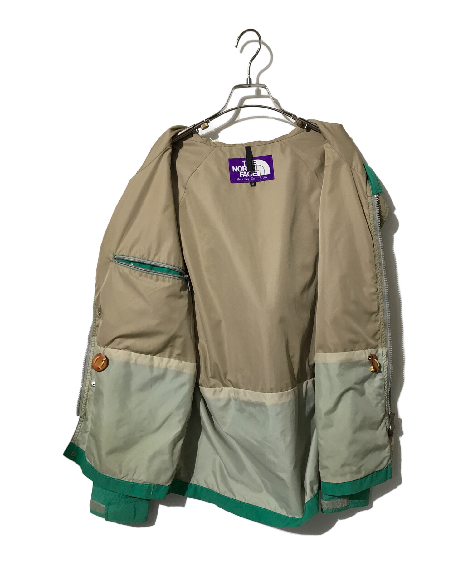 中古・古着通販】THE NORTHFACE PURPLELABEL (ザ・ノースフェイス パープルレーベル) マウンテンパーカー グリーン サイズ:M｜ブランド・古着通販  トレファク公式【TREFAC FASHION】スマホサイト