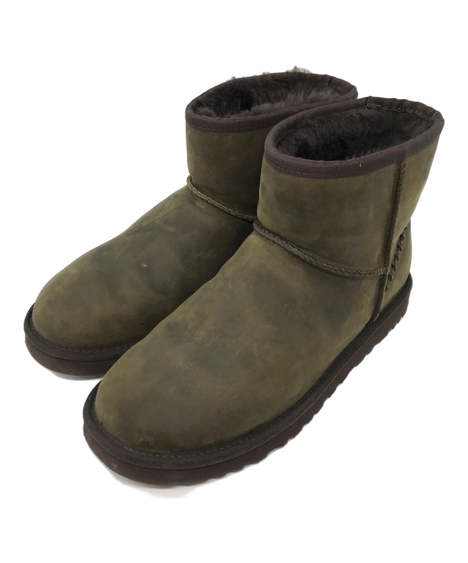 中古・古着通販】UGG (アグ) ムートンブーツ オリーブ サイズ:26｜ブランド・古着通販 トレファク公式【TREFAC FASHION】スマホサイト